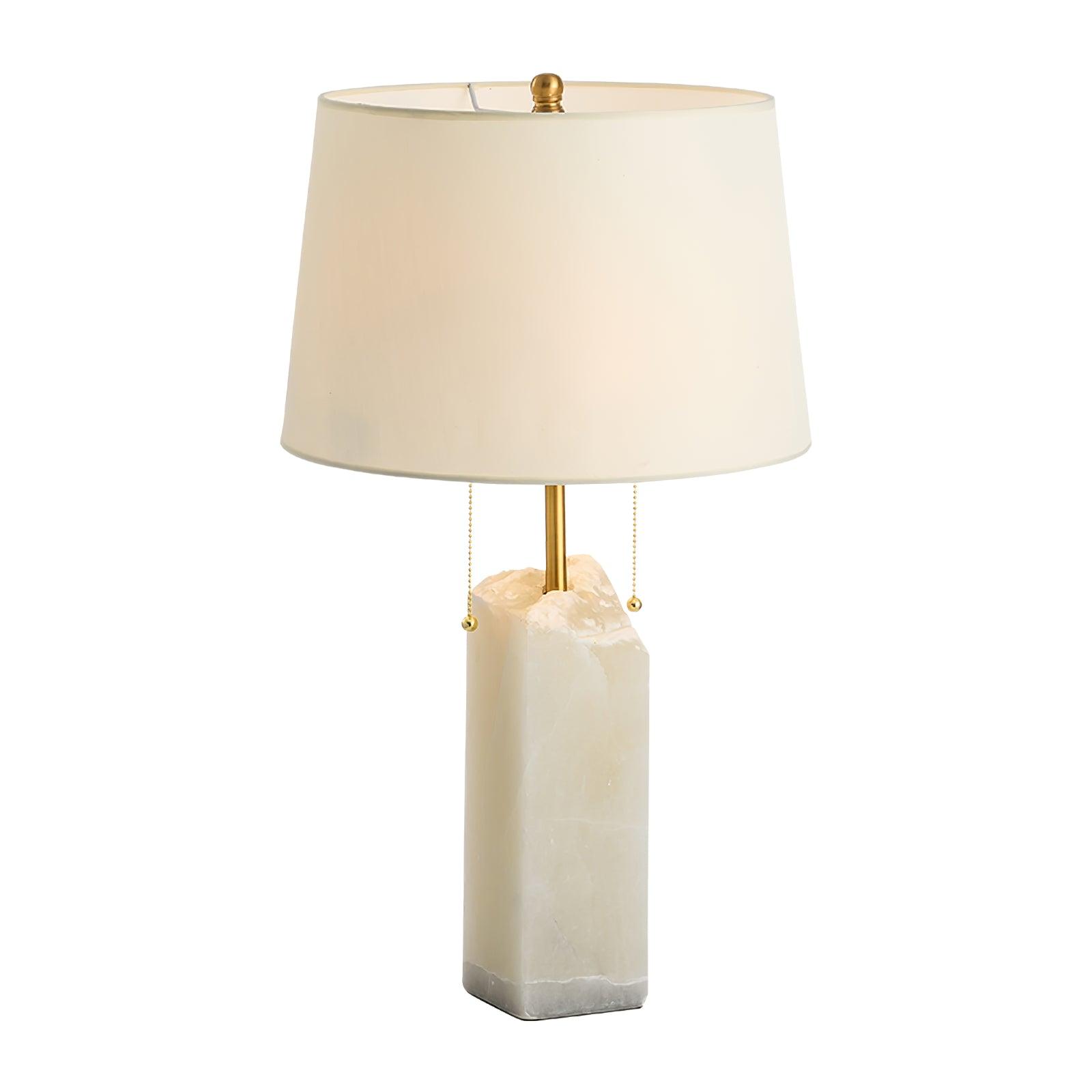 Syvaris Minimalist Alabaster Table Lamp - Blowlighting