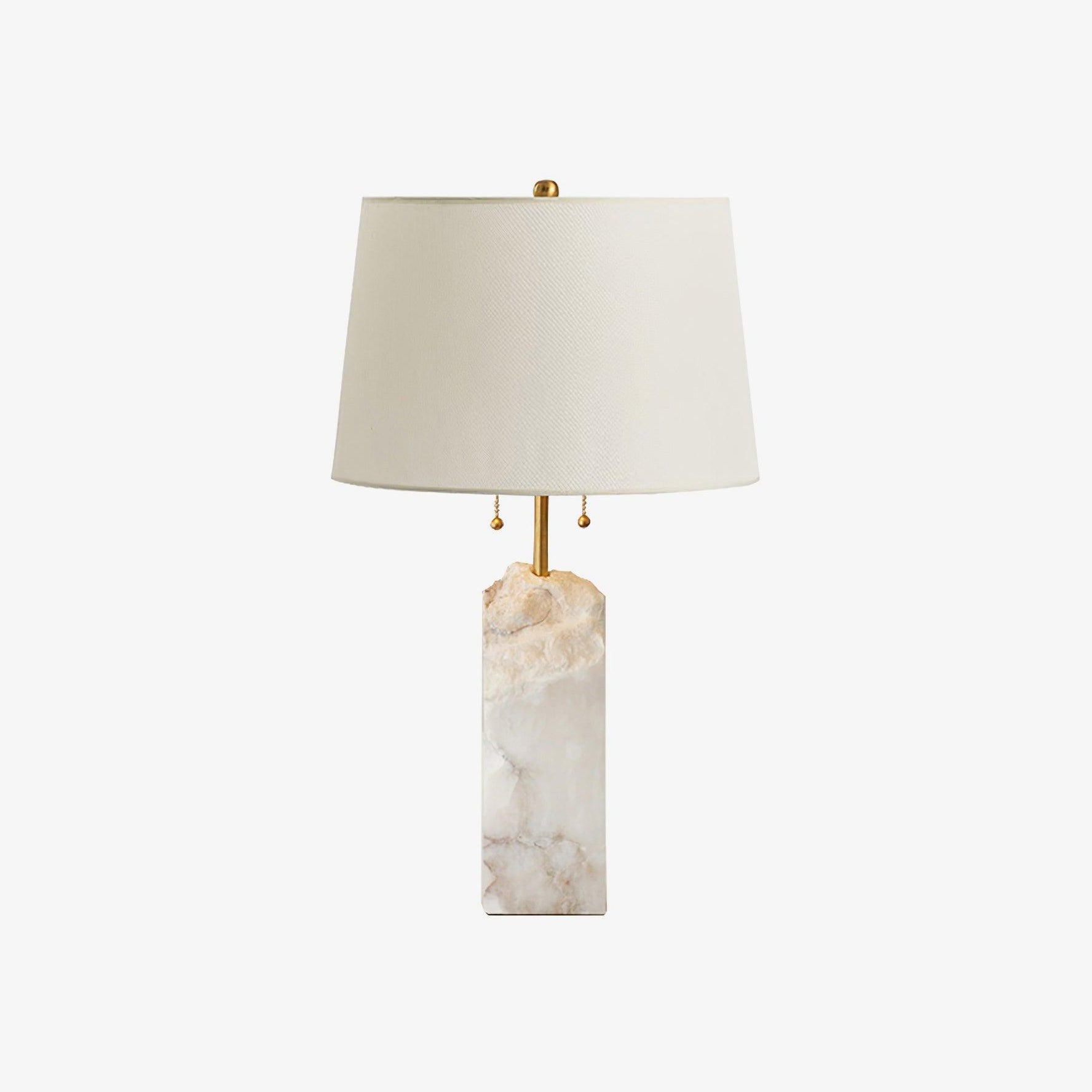 Syvaris Minimalist Alabaster Table Lamp - Blowlighting