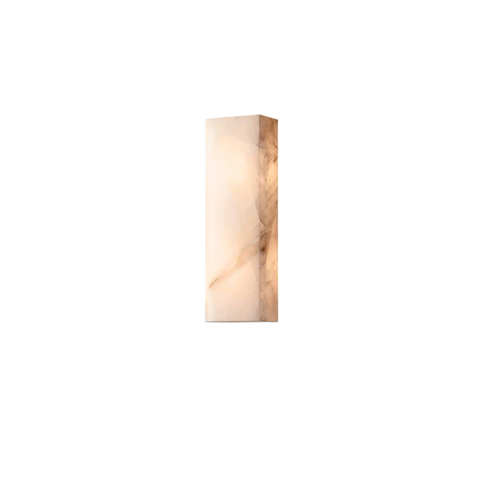 Orvian Minimalist Alabaster Outdoor Wall Light - Blowlighting