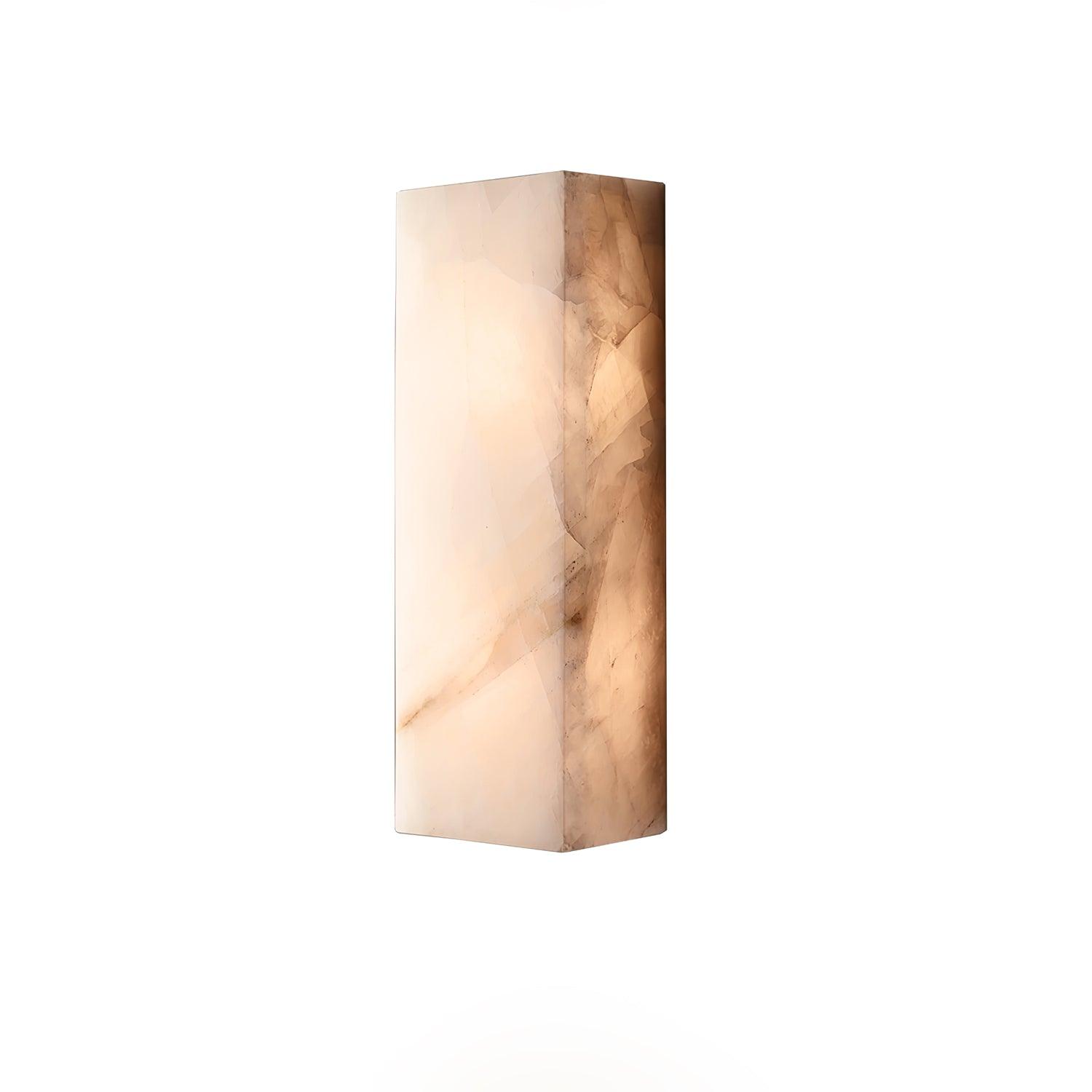 Orvian Minimalist Alabaster Outdoor Wall Light - Blowlighting