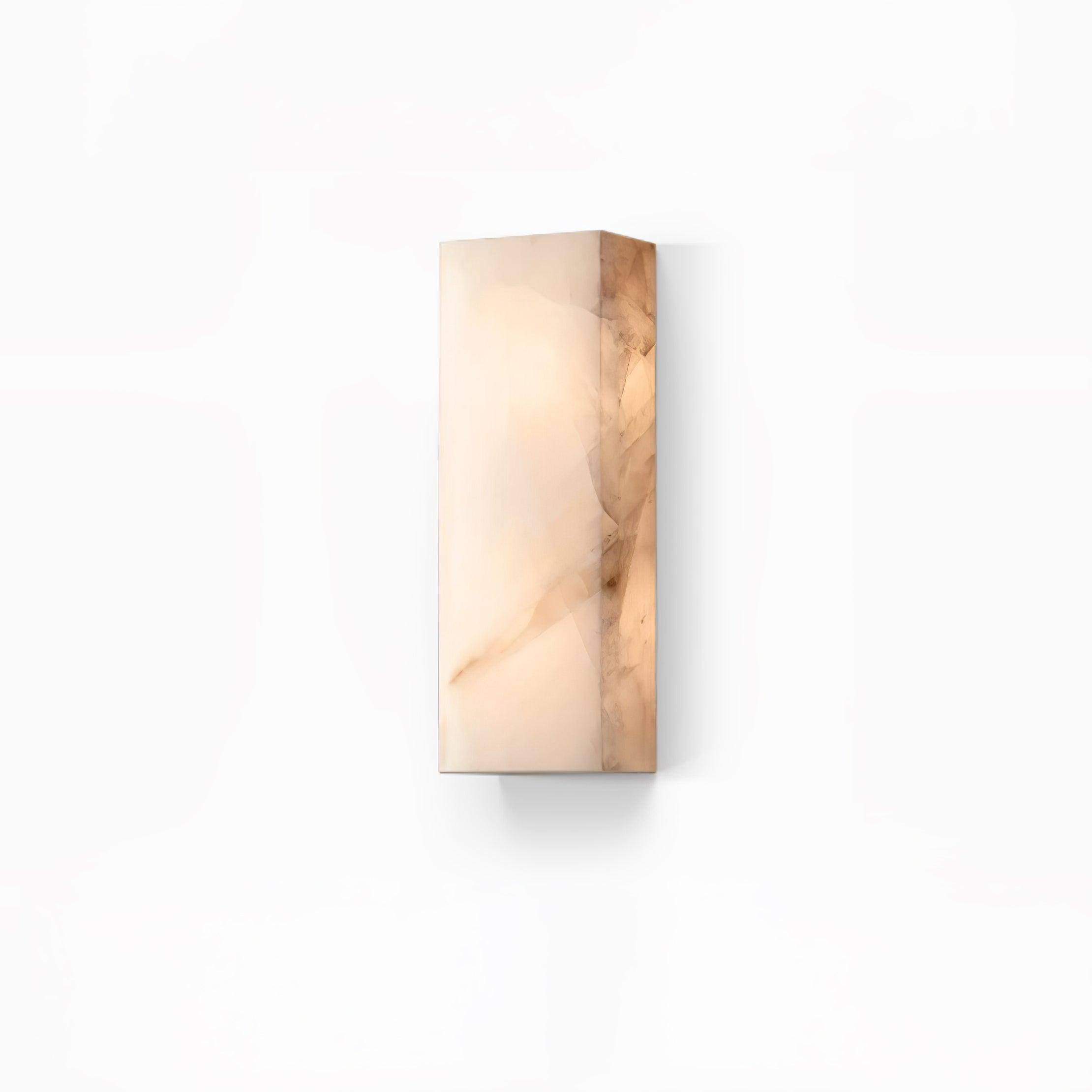 Orvian Minimalist Alabaster Outdoor Wall Light - Blowlighting