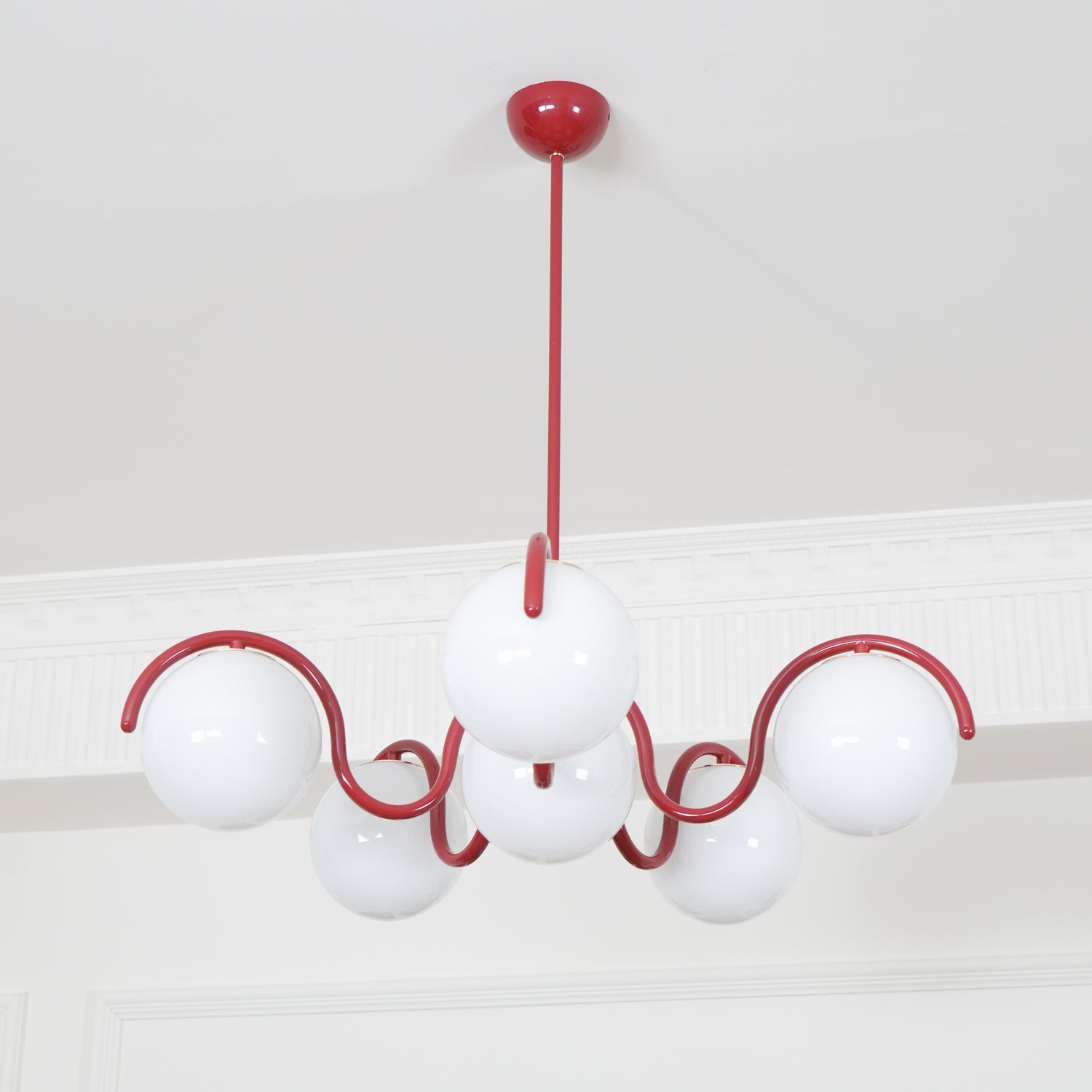 Reedway Curve Linear Chandelier - Blowlighting