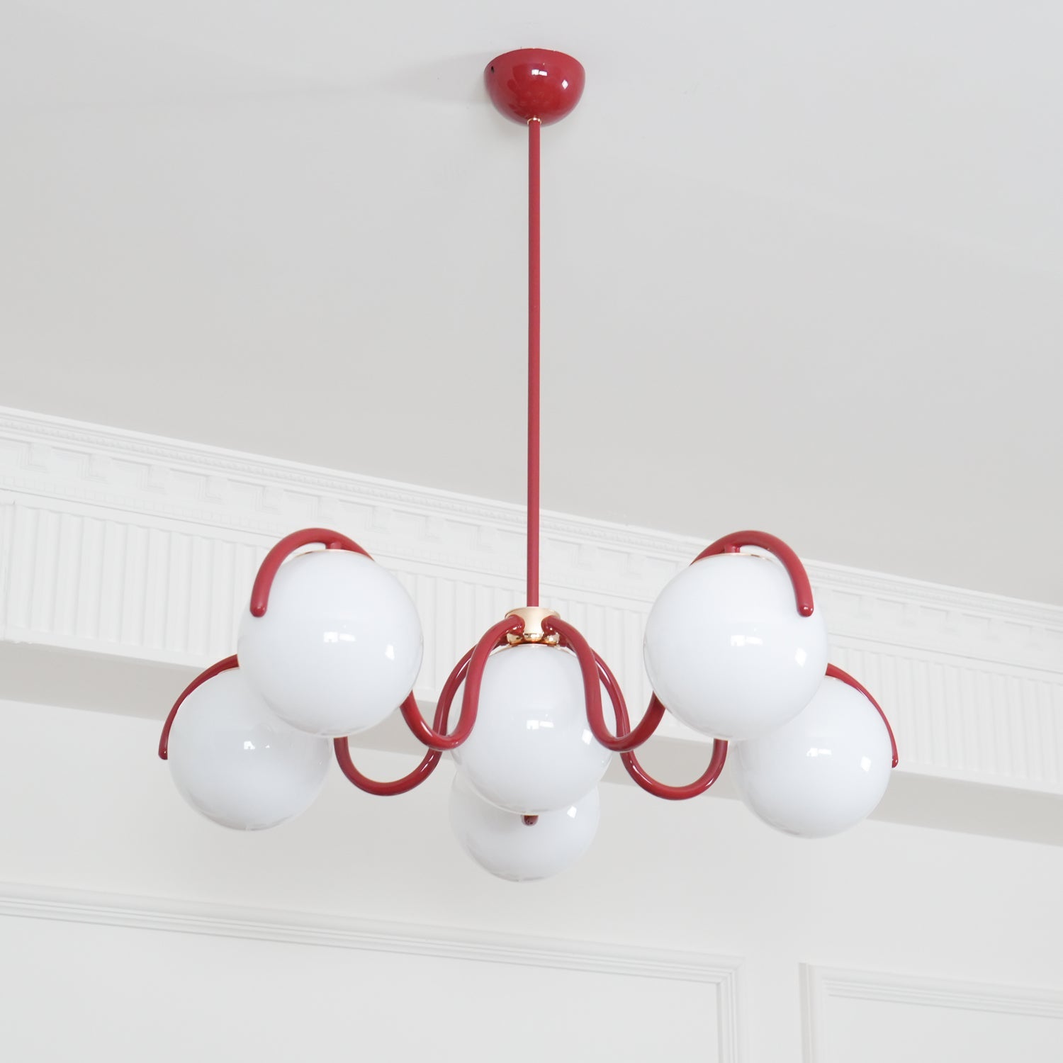 Reedway Curve Linear Chandelier - Blowlighting