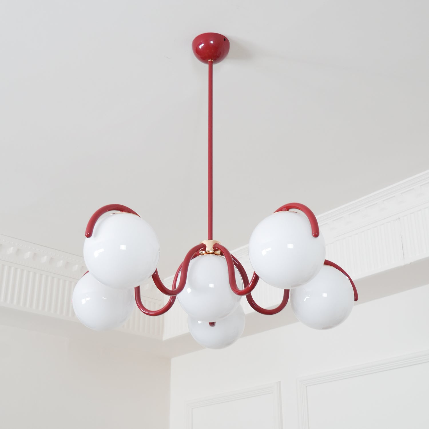 Reedway Curve Linear Chandelier - Blowlighting