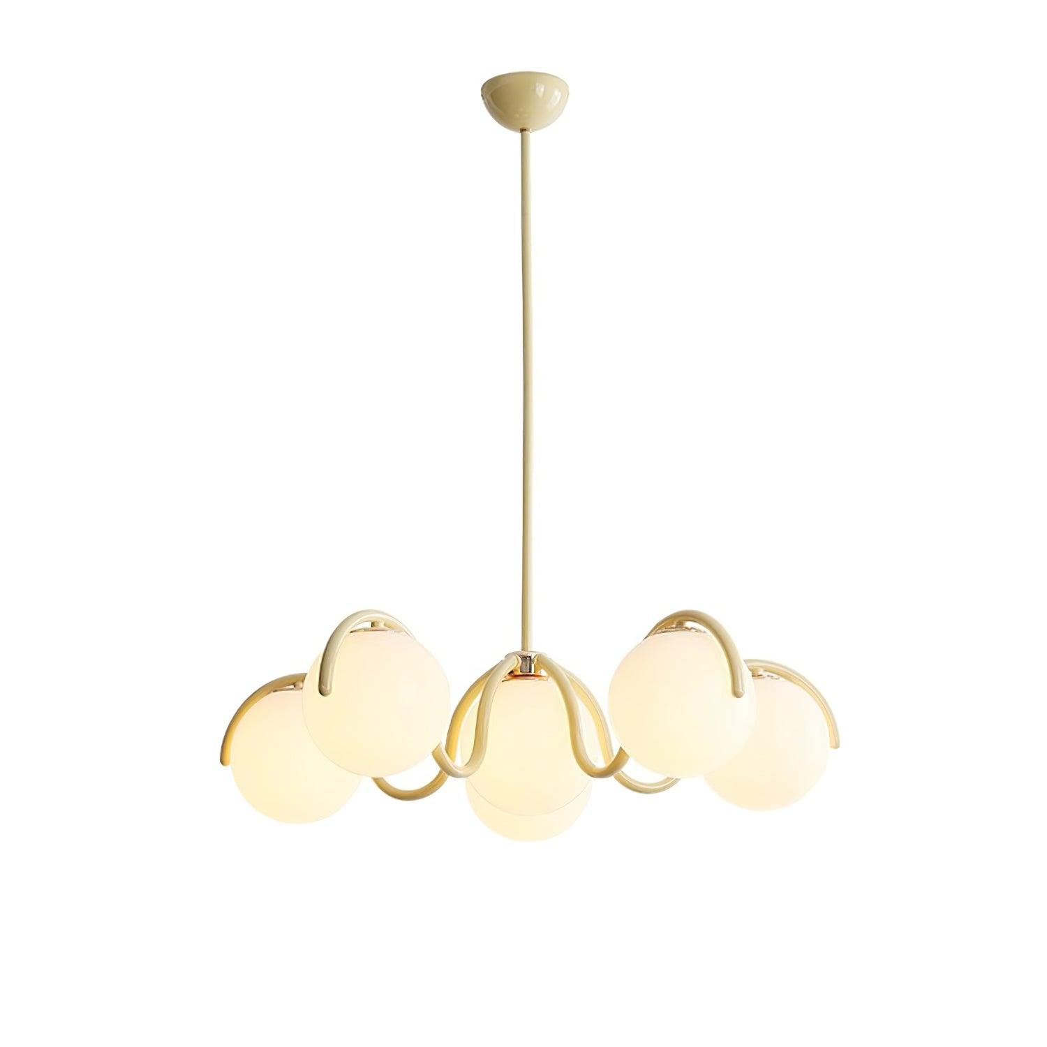 Reedway Curve Linear Chandelier - Blowlighting