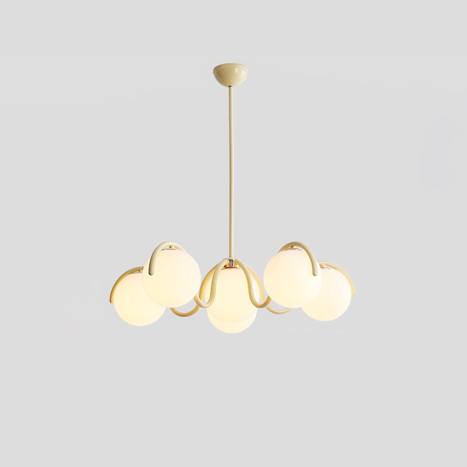 Reedway Curve Linear Chandelier - Blowlighting