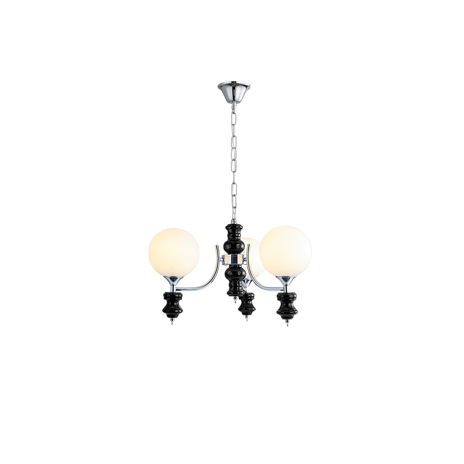 Aurora Chandelier Regal Orb Frosted - Blowlighting