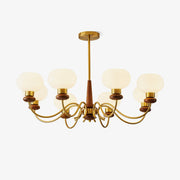 Regency Globe Chandelier - Blowlighting