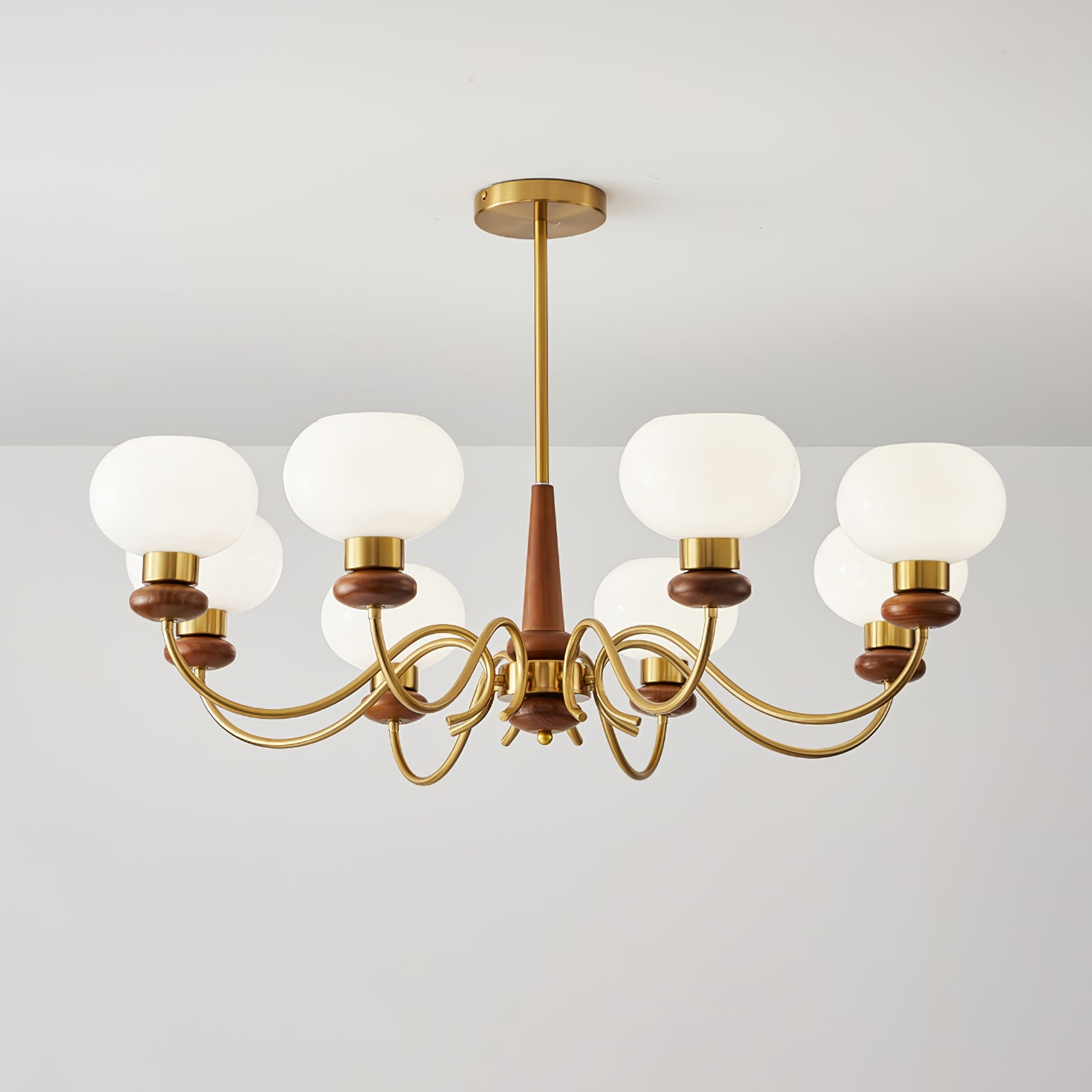 Regency Globe Chandelier - Blowlighting