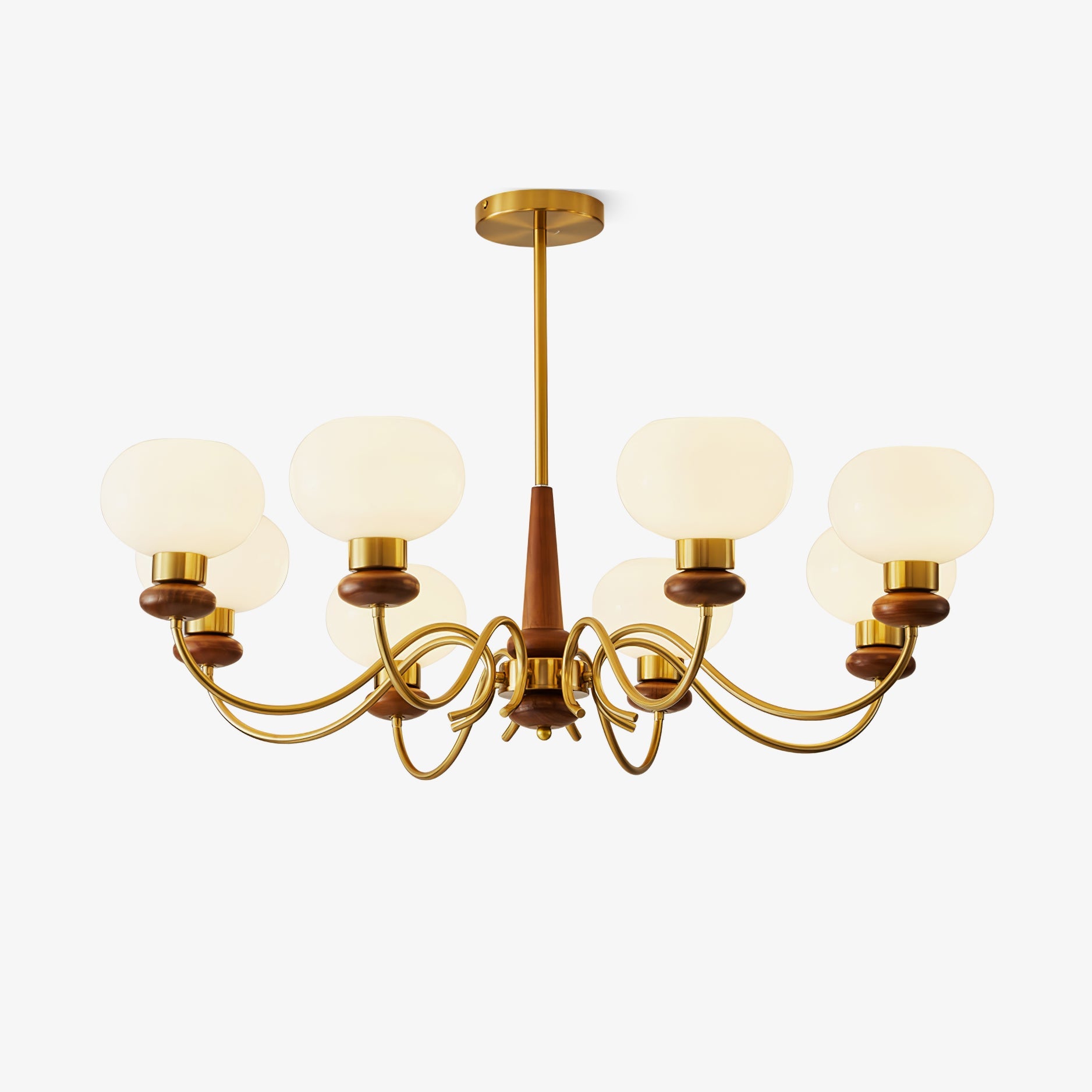 Regency Globe Chandelier - Blowlighting