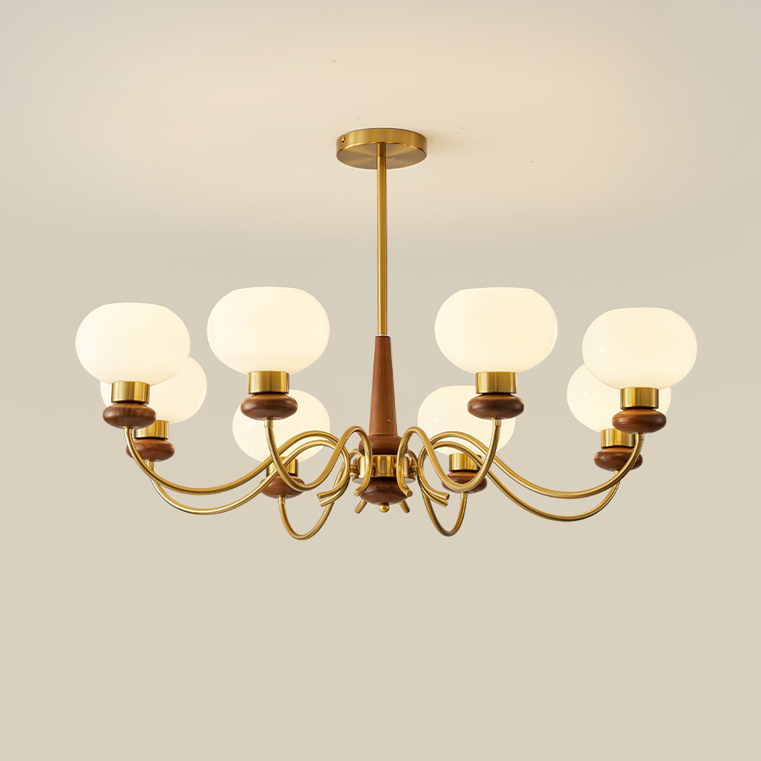 Regency Globe Chandelier - Blowlighting