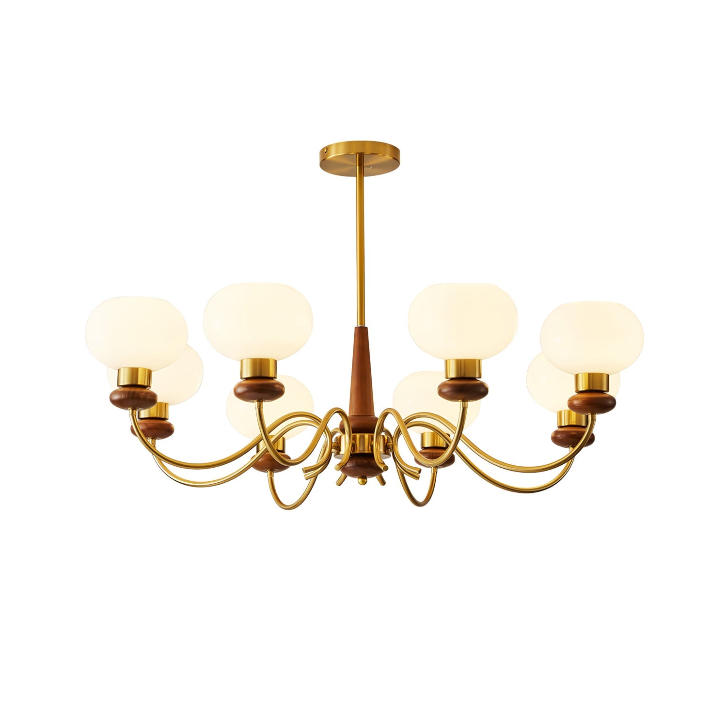 Regency Globe Chandelier - Blowlighting
