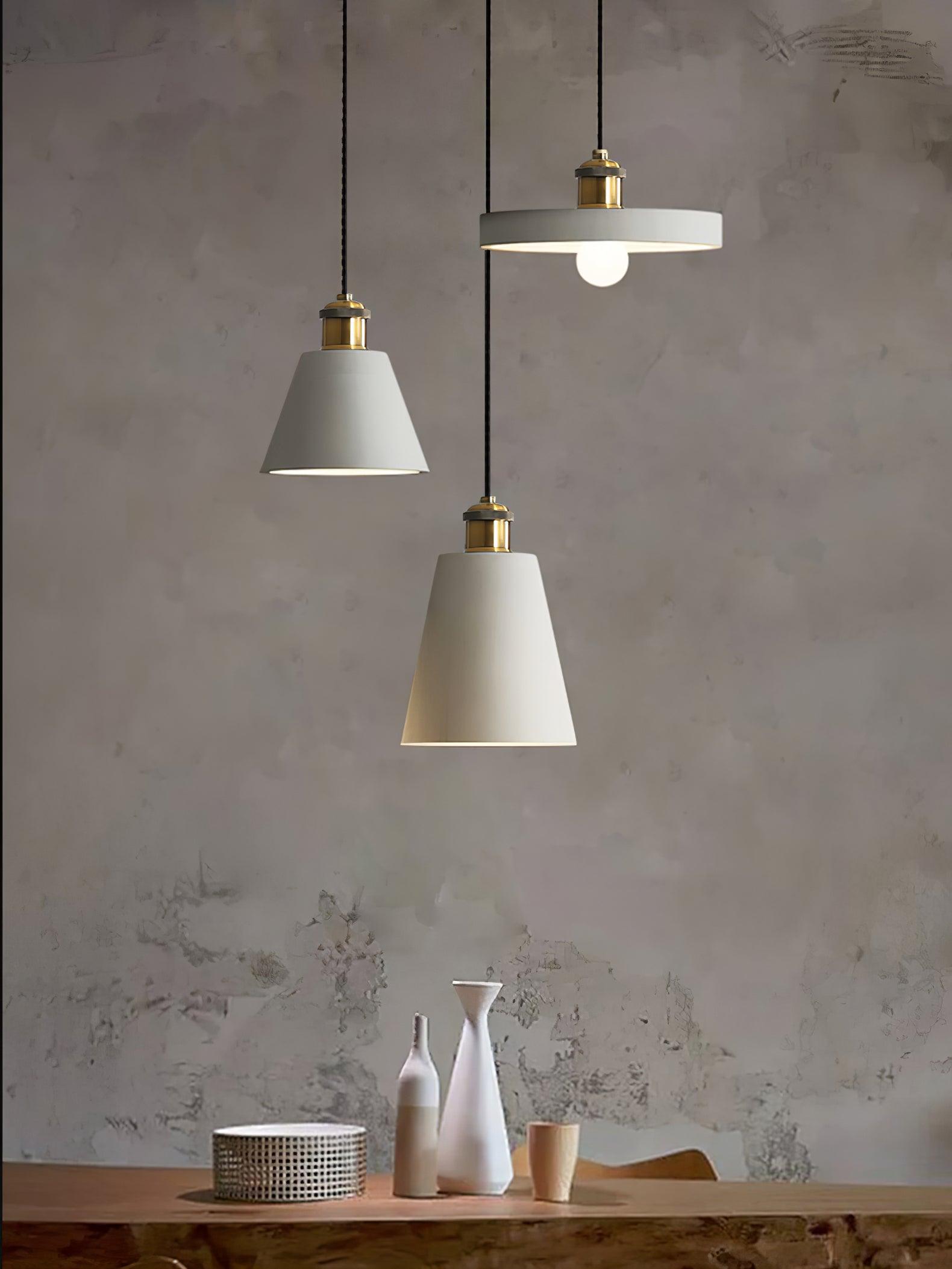 Resin Geometric Pendant Lamp - Blowlighting