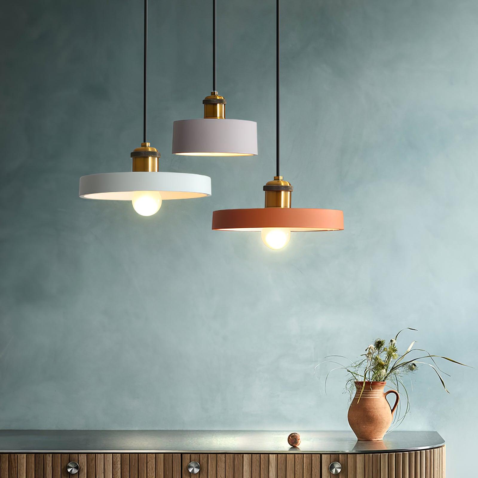 Resin Geometric Pendant Lamp - Blowlighting