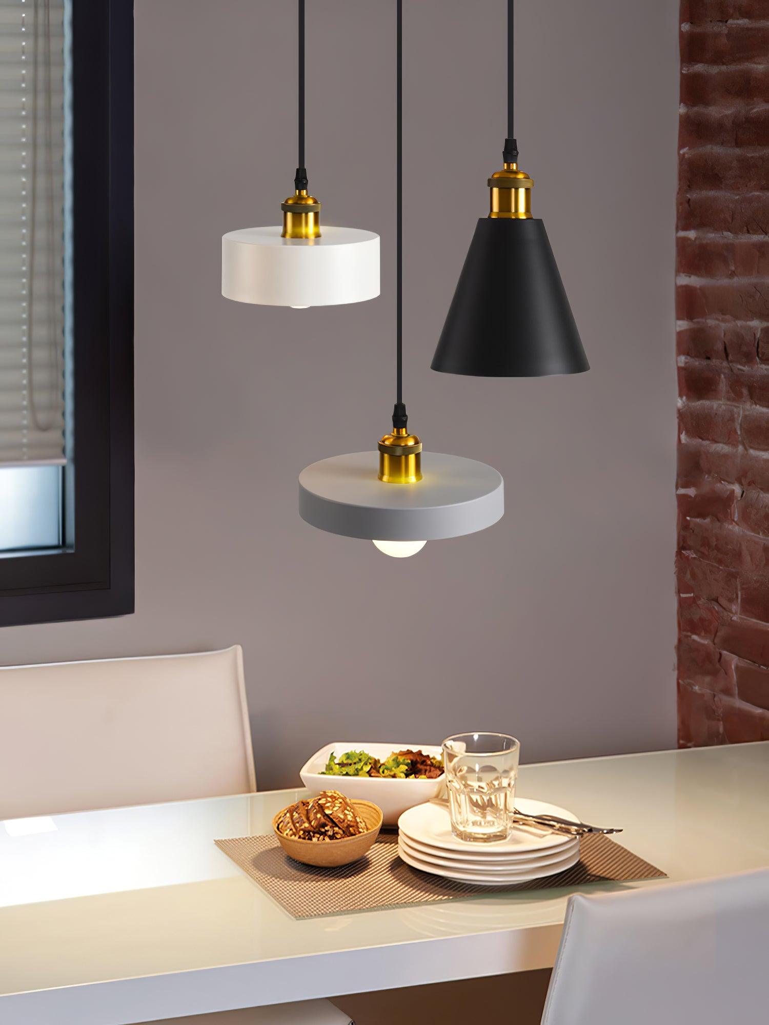 Resin Geometric Pendant Lamp - Blowlighting