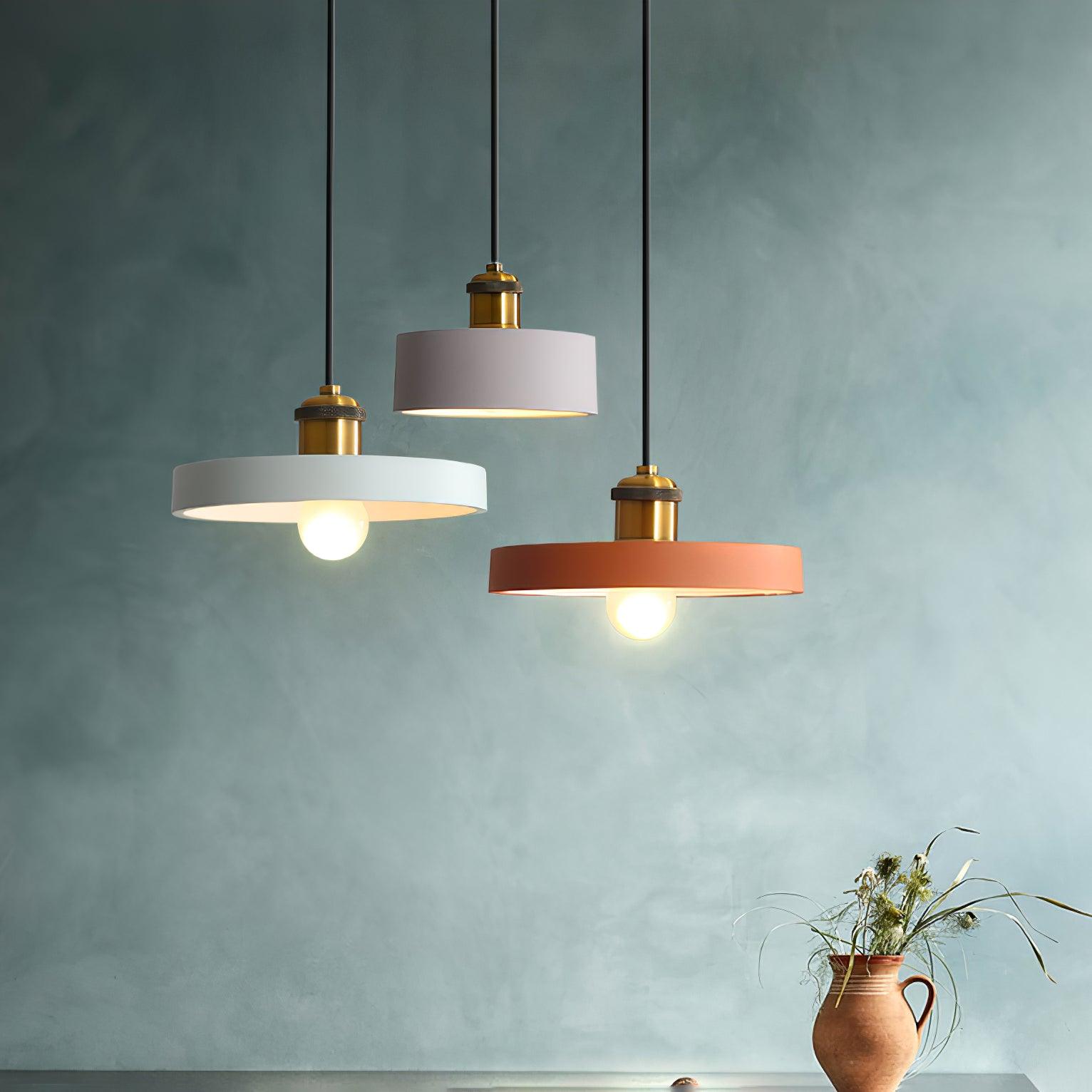 Resin Geometric Pendant Lamp - Blowlighting