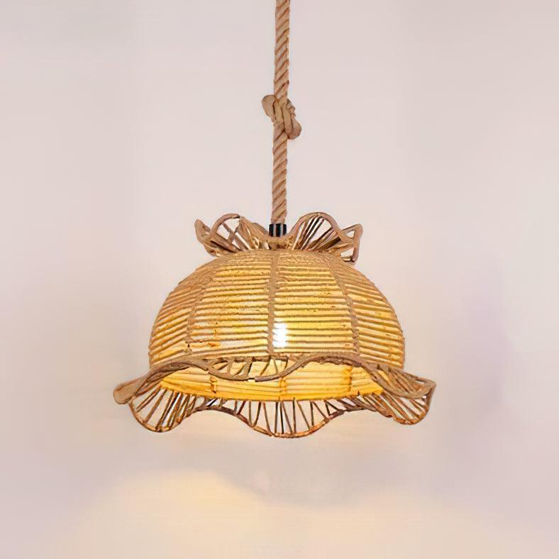 Retro Hemp Rope Interesting Pendant Light - Blowlighting