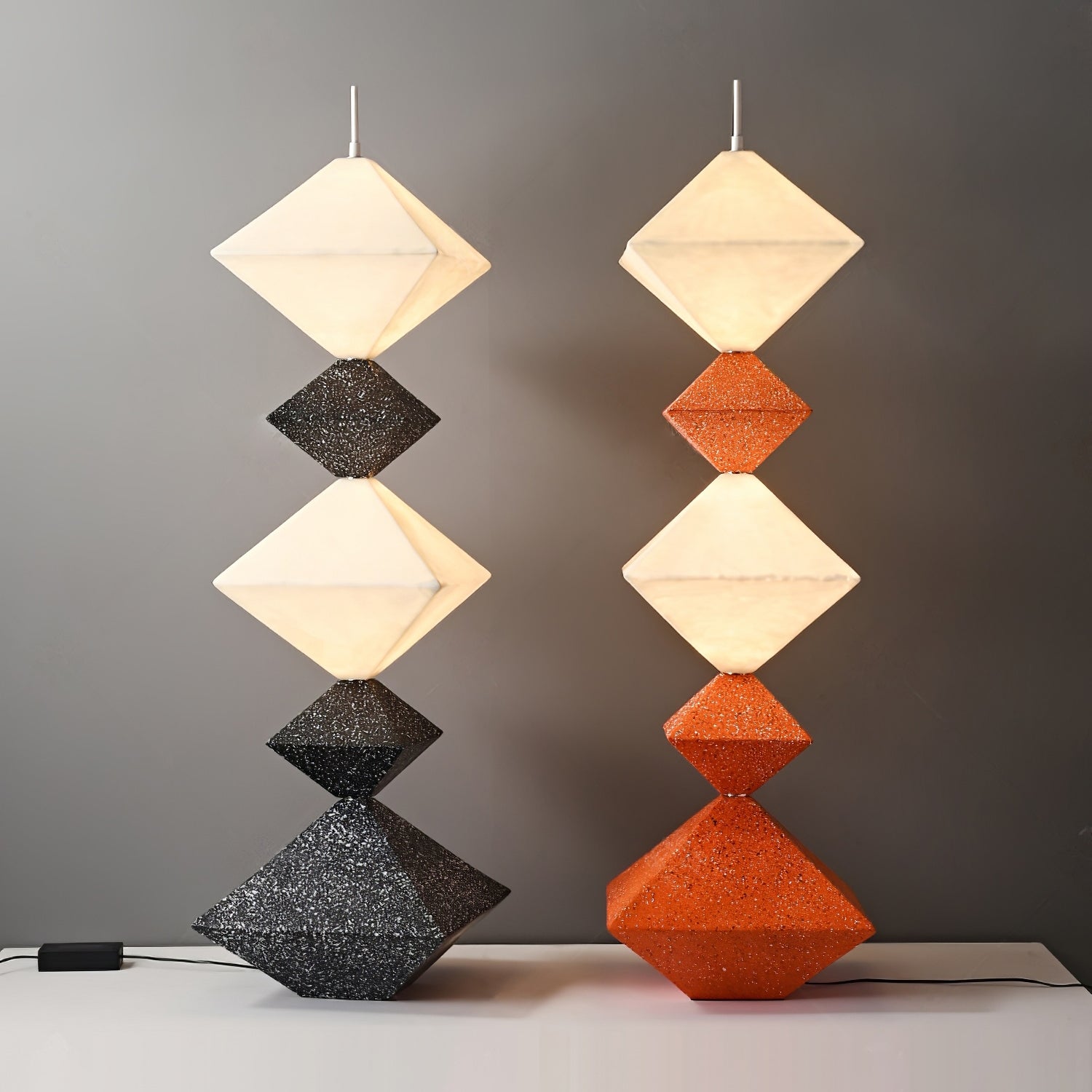 Rhombus Cube Floor Lamp - Blowlighting