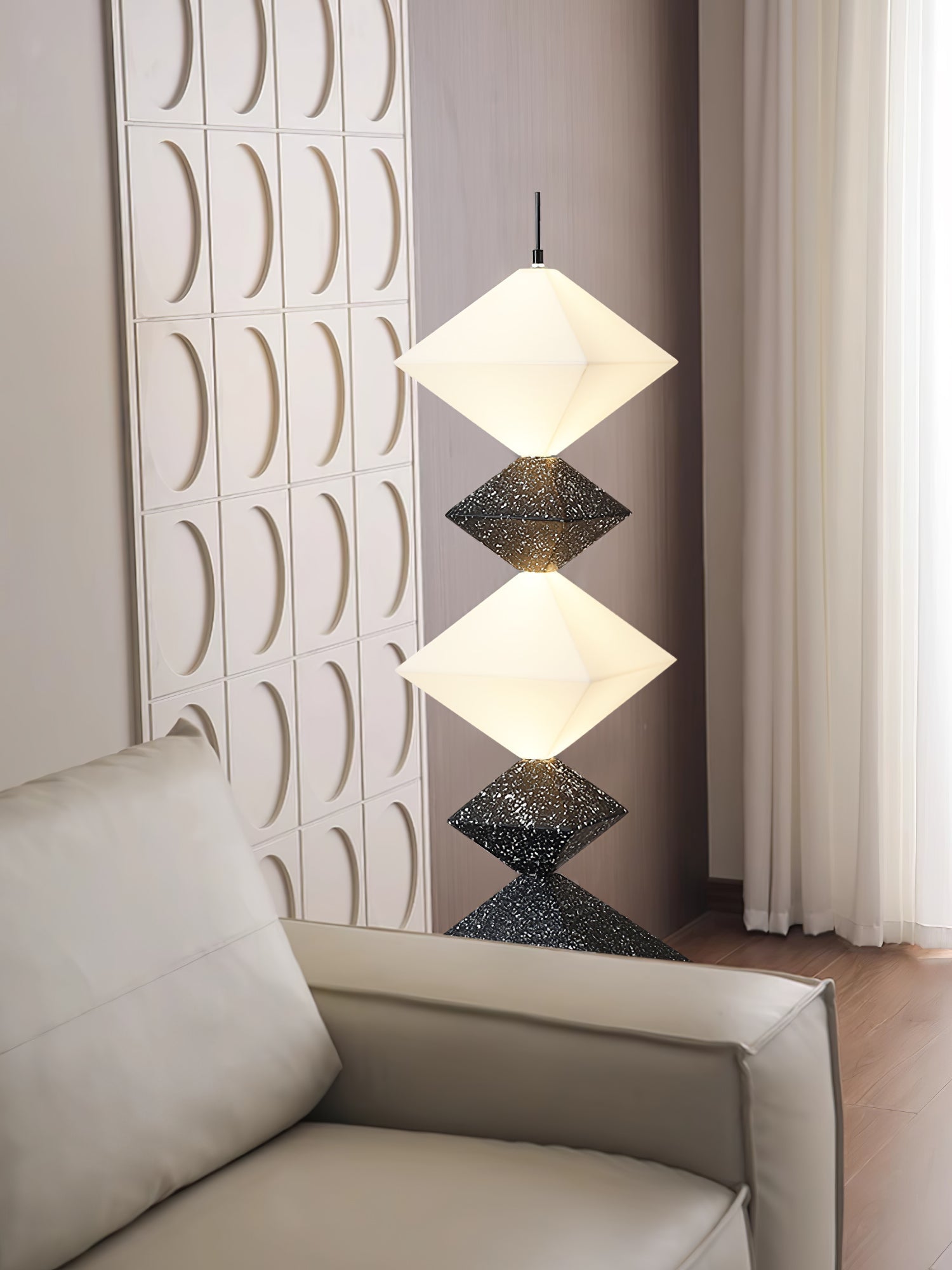 Rhombus Cube Floor Lamp - Blowlighting