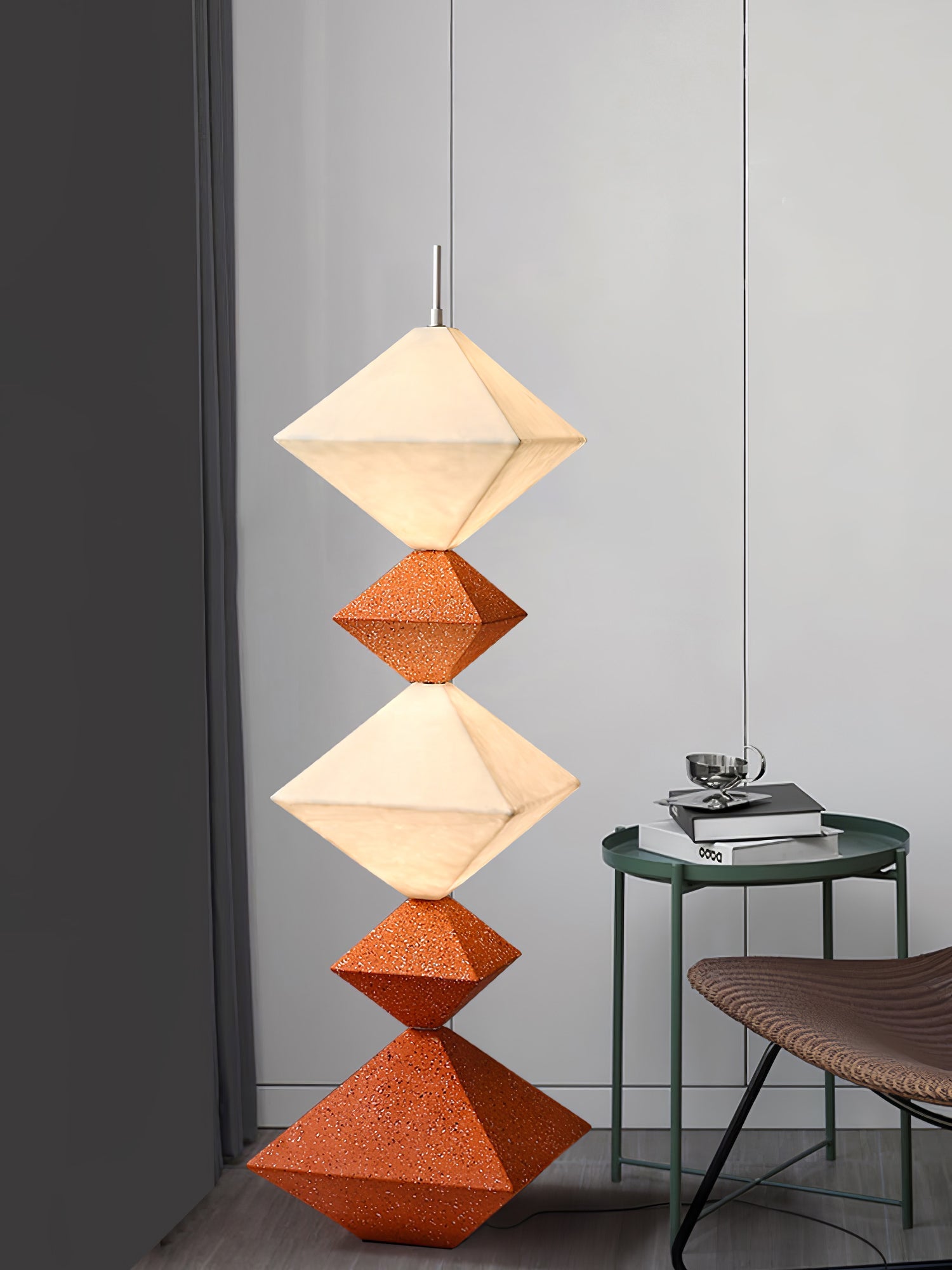 Rhombus Cube Floor Lamp - Blowlighting