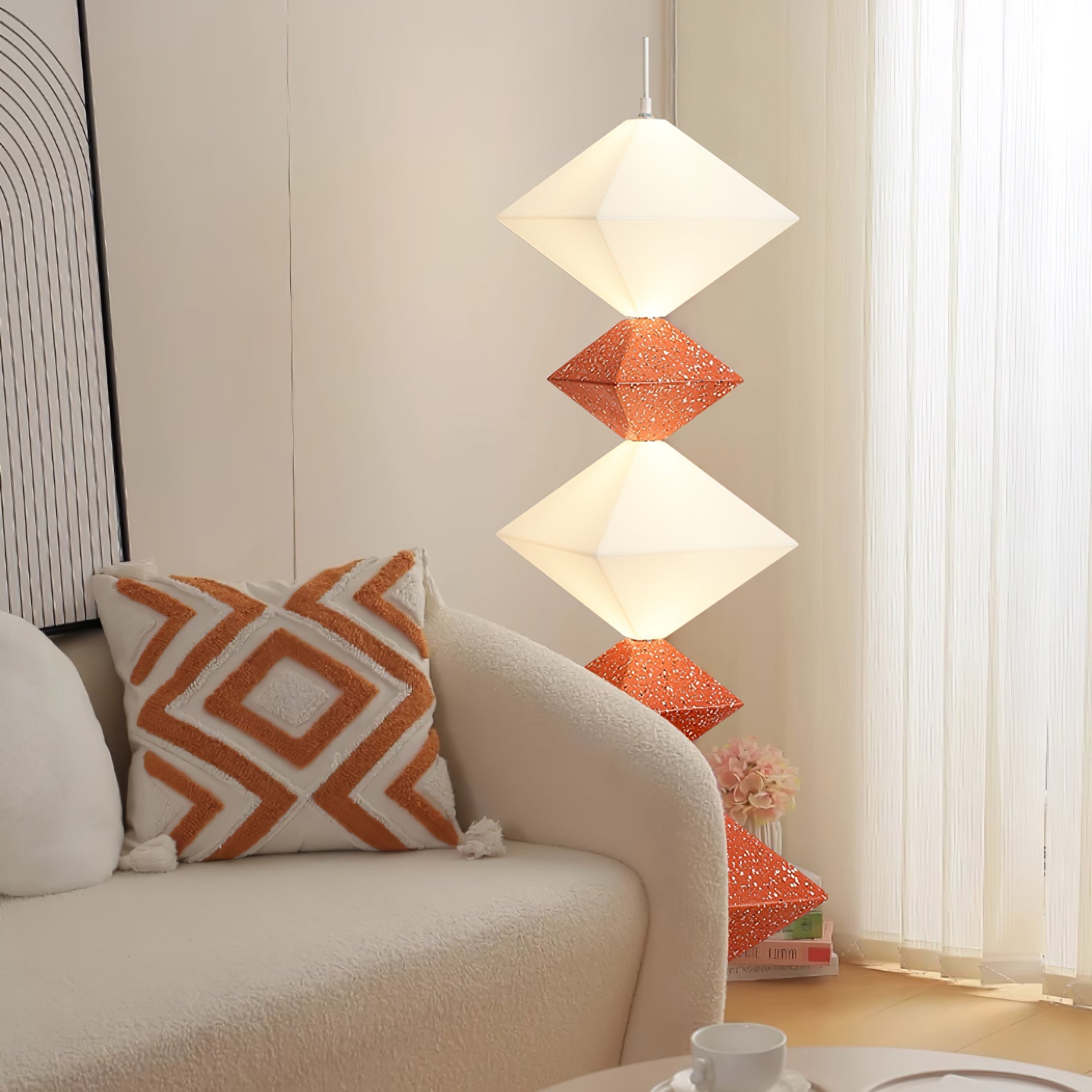 Rhombus Cube Floor Lamp - Blowlighting