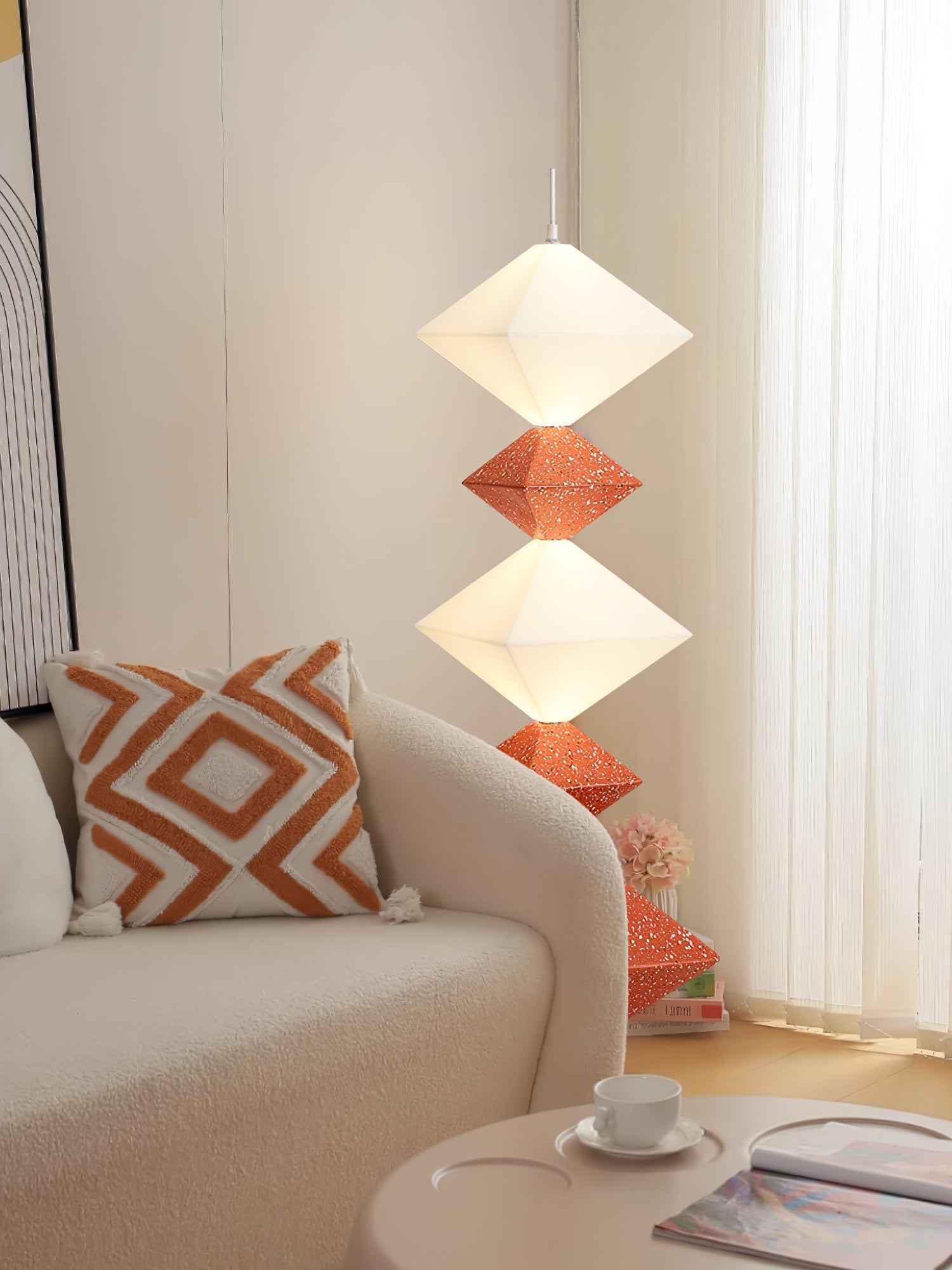 Rhombus Cube Floor Lamp - Blowlighting