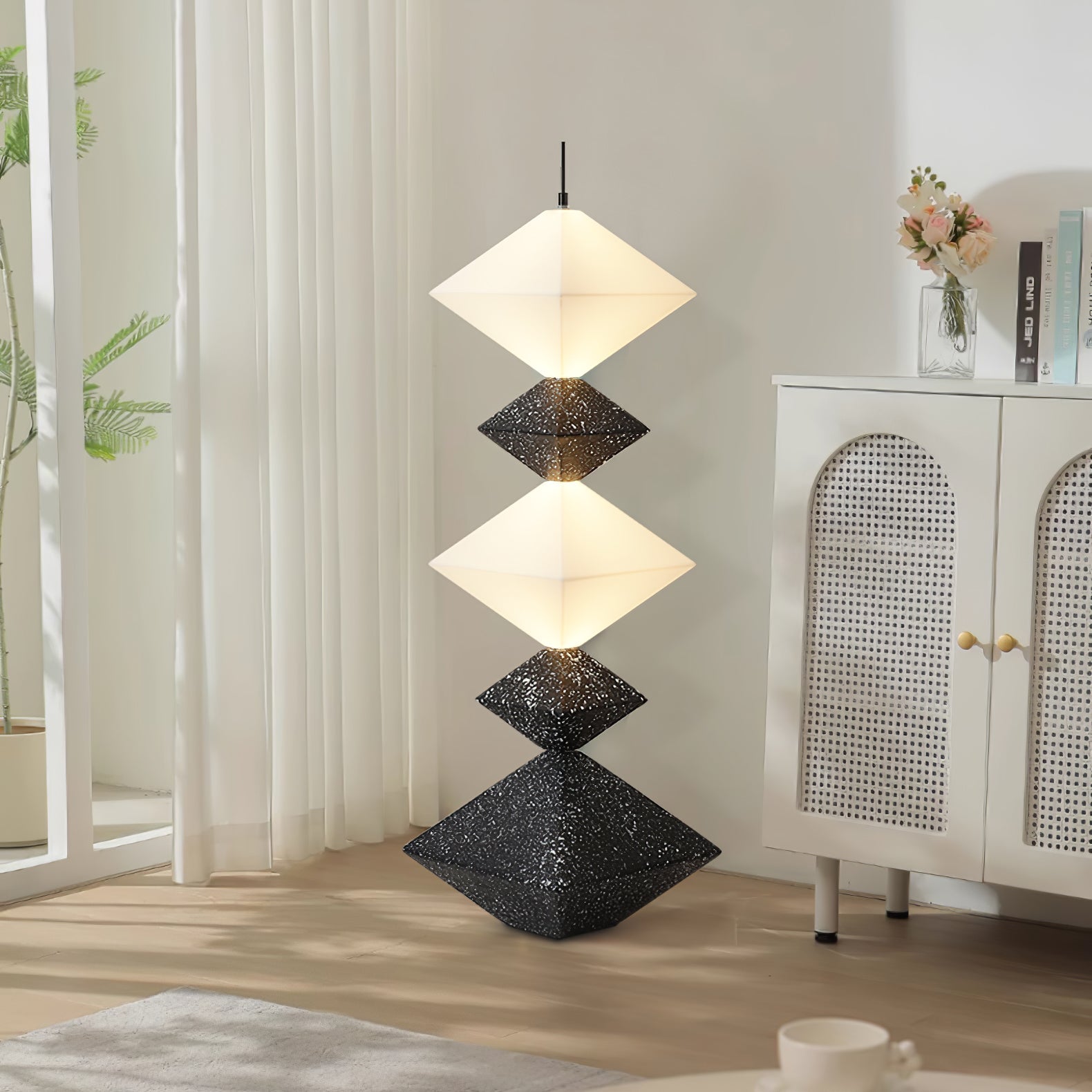 Rhombus Cube Floor Lamp - Blowlighting