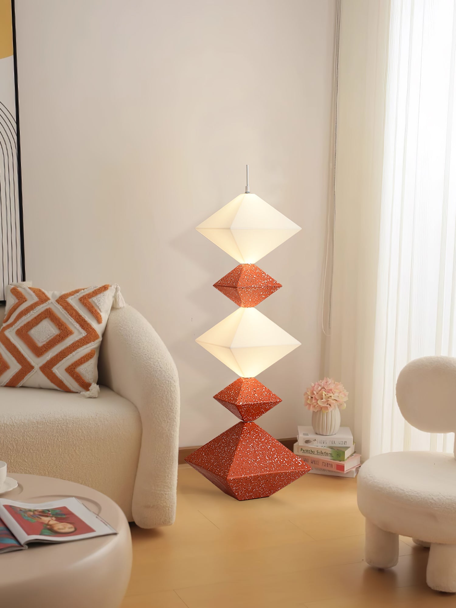 Rhombus Cube Floor Lamp - Blowlighting