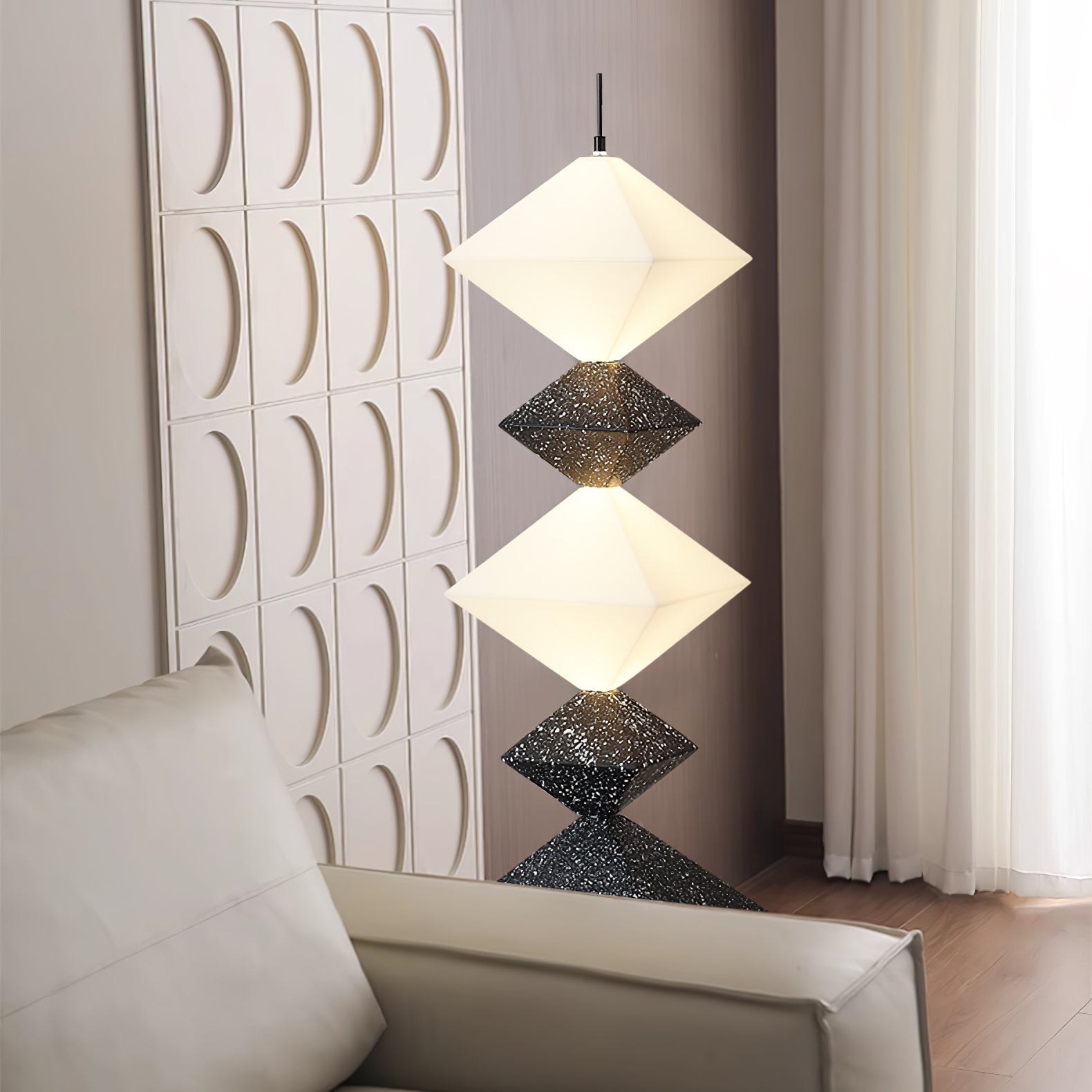 Rhombus Cube Floor Lamp - Blowlighting