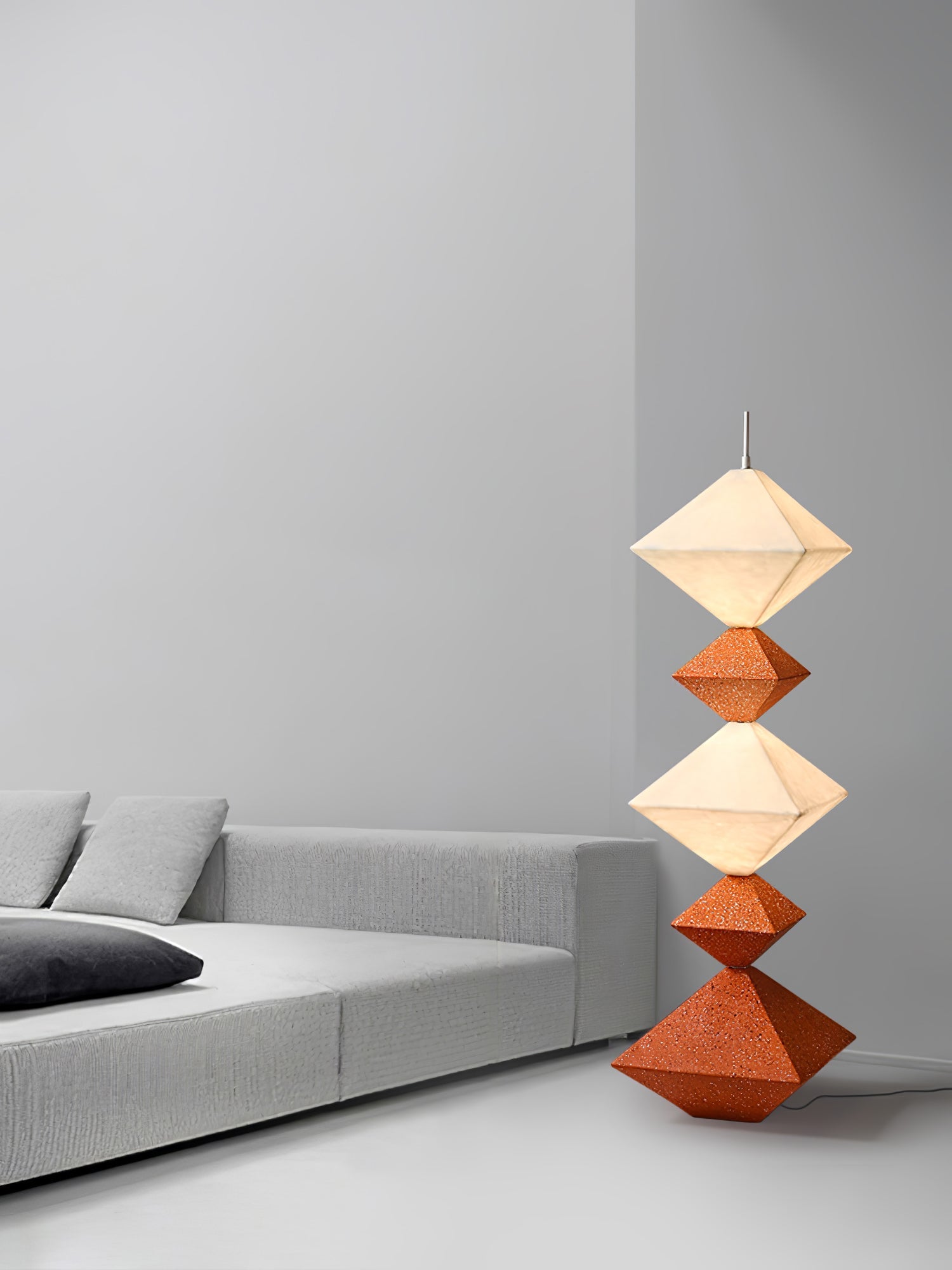 Rhombus Cube Floor Lamp - Blowlighting