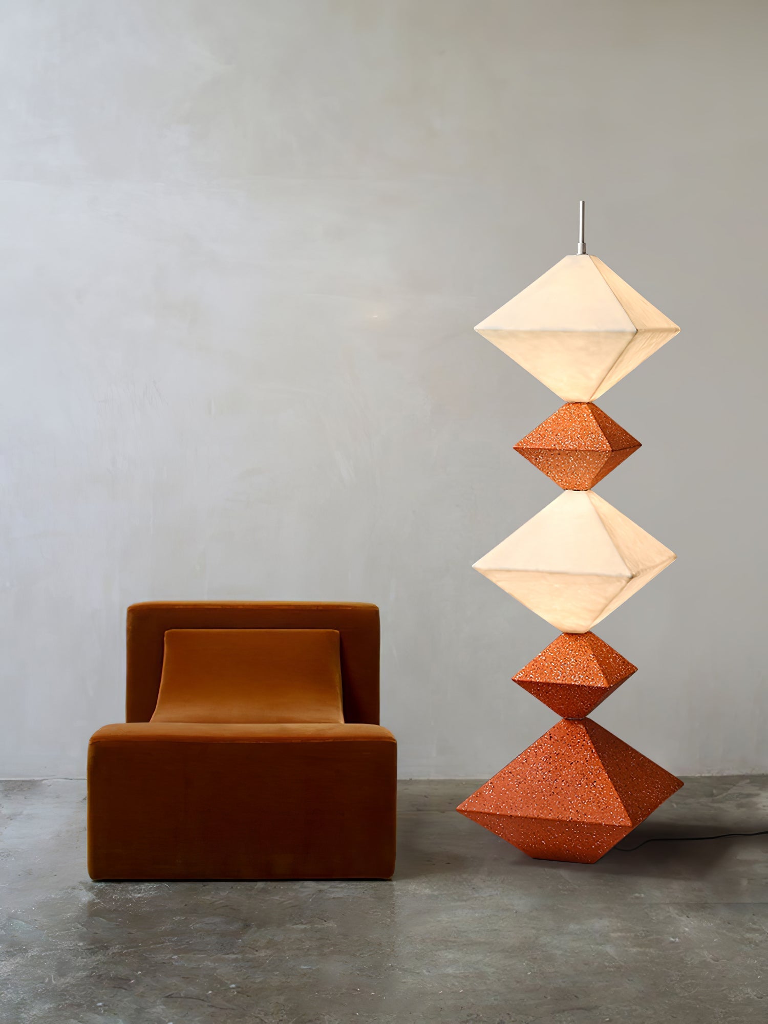 Rhombus Cube Floor Lamp - Blowlighting