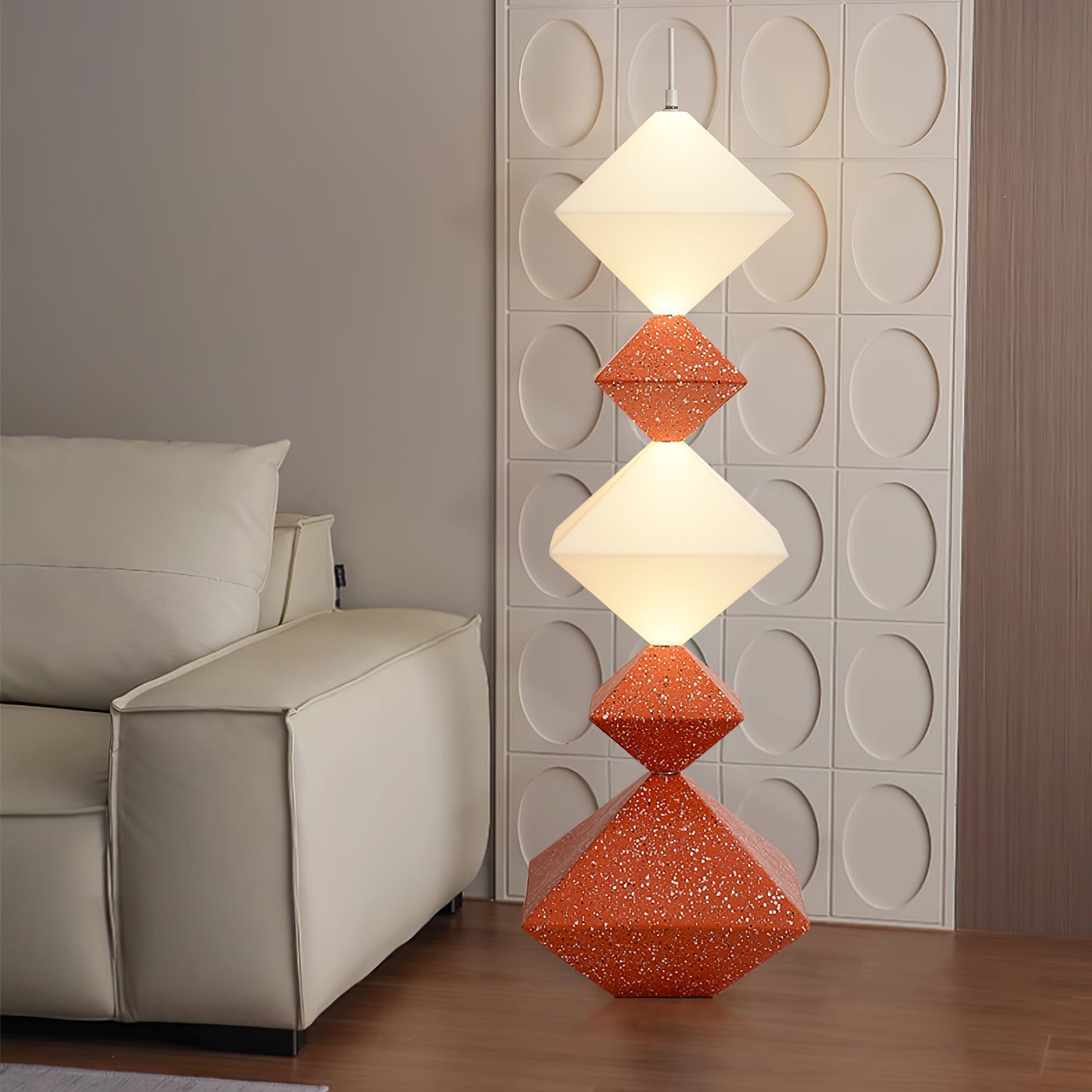 Rhombus Cube Floor Lamp - Blowlighting