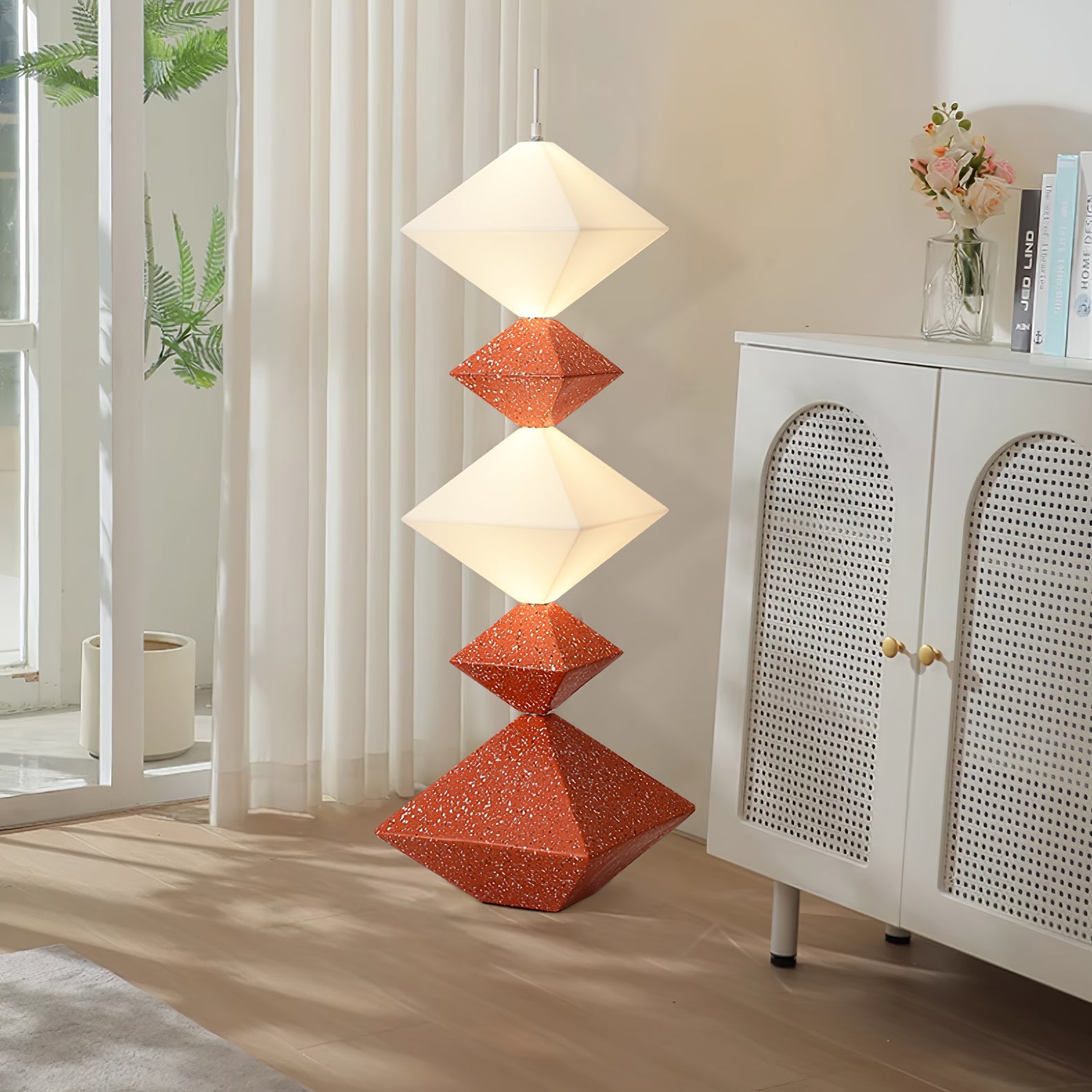 Rhombus Cube Floor Lamp - Blowlighting