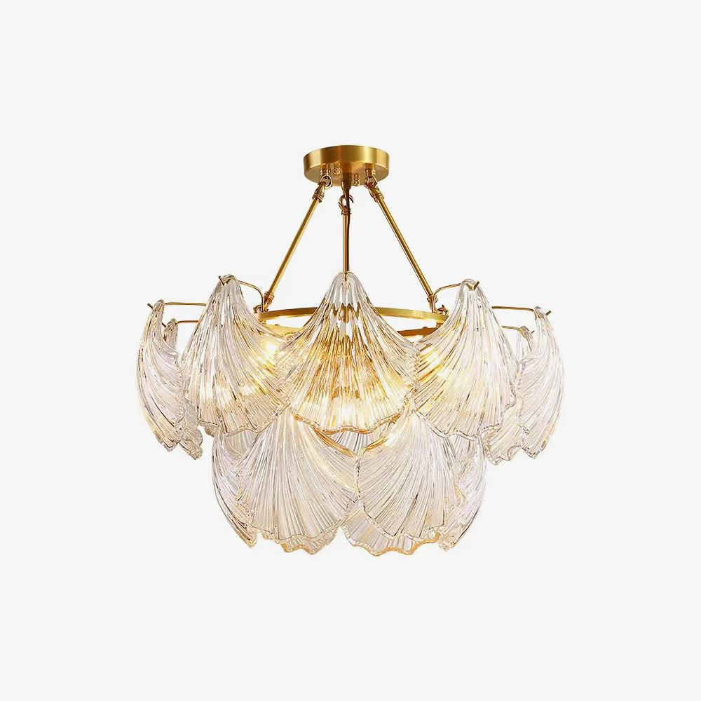 Ribbed Shell Ceiling light - Blowlighting