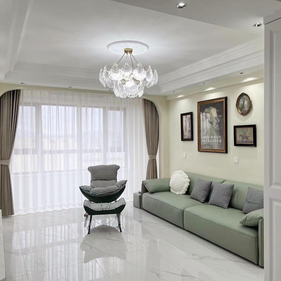 Ribbed Shell Ceiling light - Blowlighting