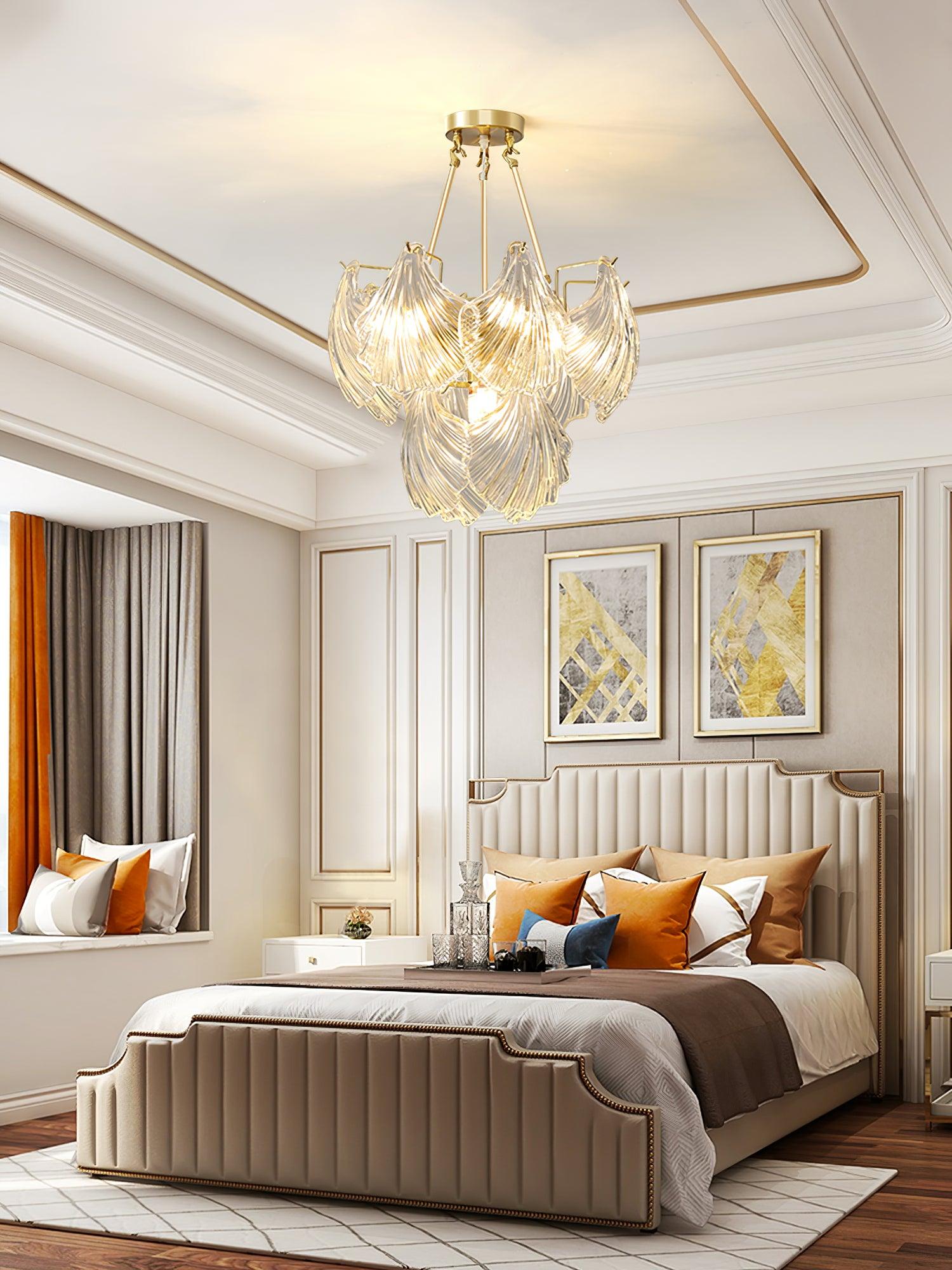 Ribbed Shell Ceiling light - Blowlighting