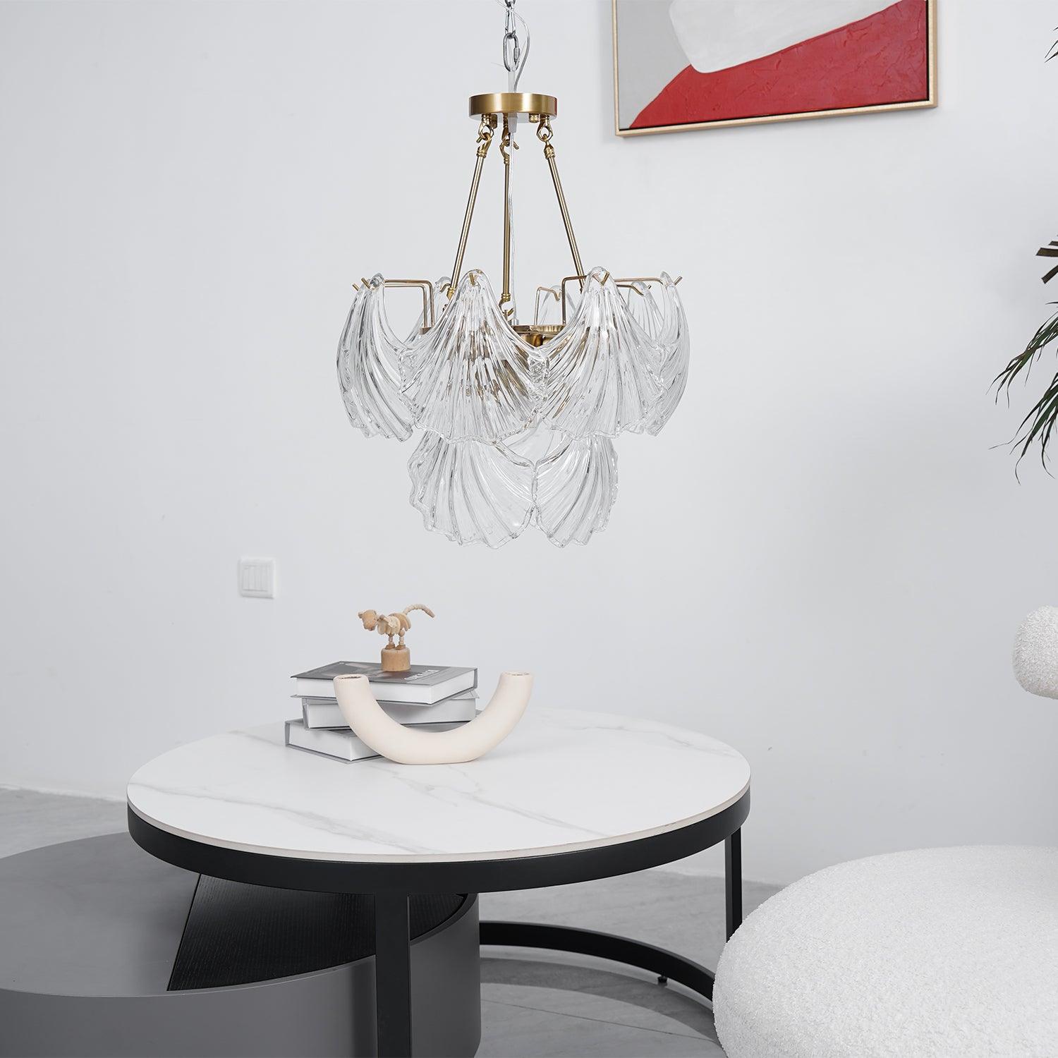 Ribbed Shell Ceiling light - Blowlighting