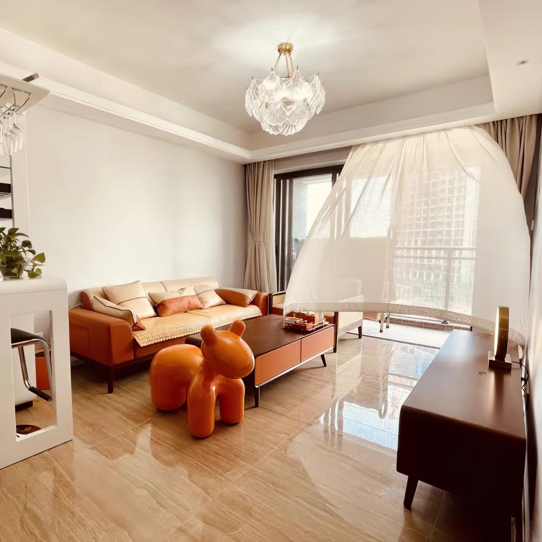 Ribbed Shell Ceiling light - Blowlighting