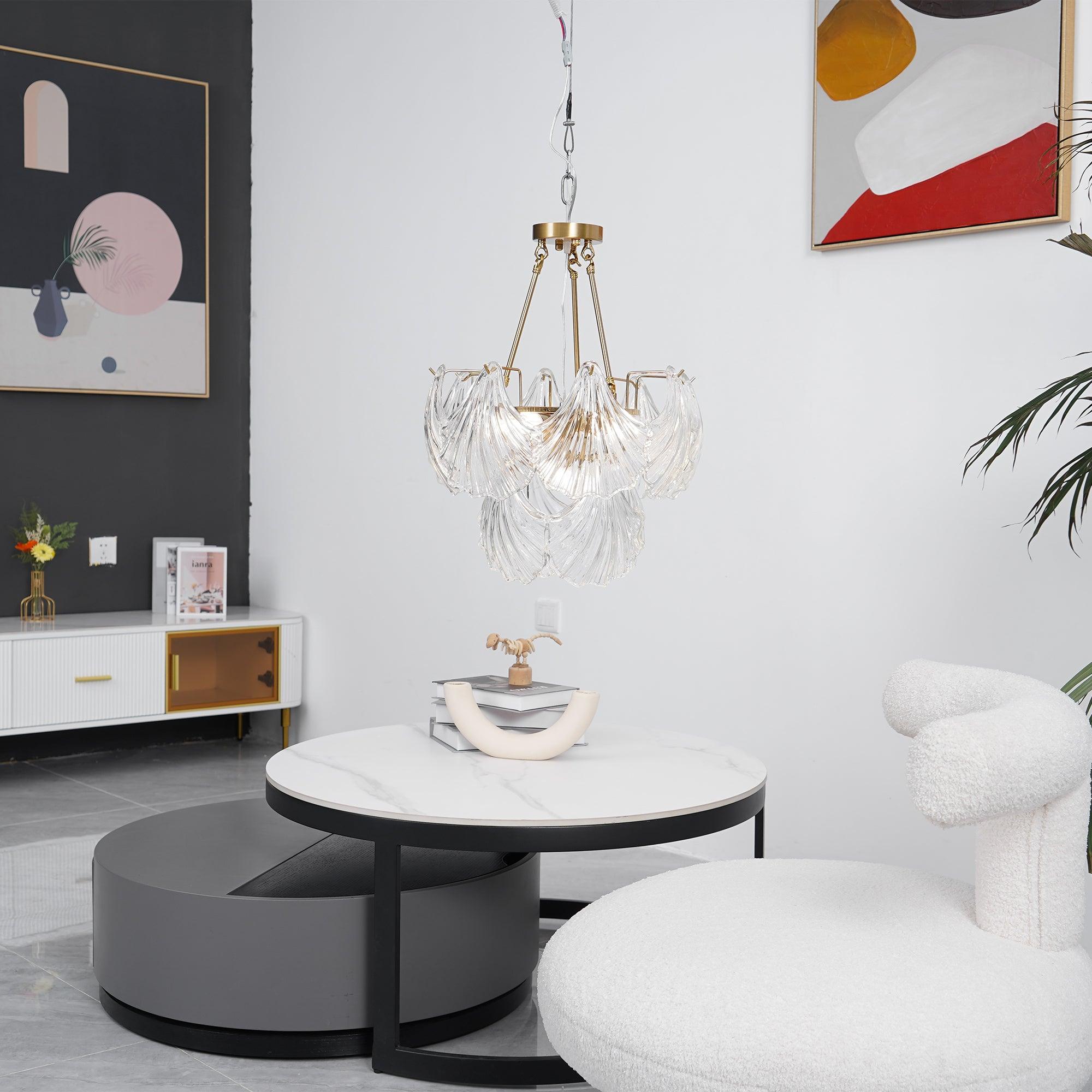 Ribbed Shell Ceiling light - Blowlighting