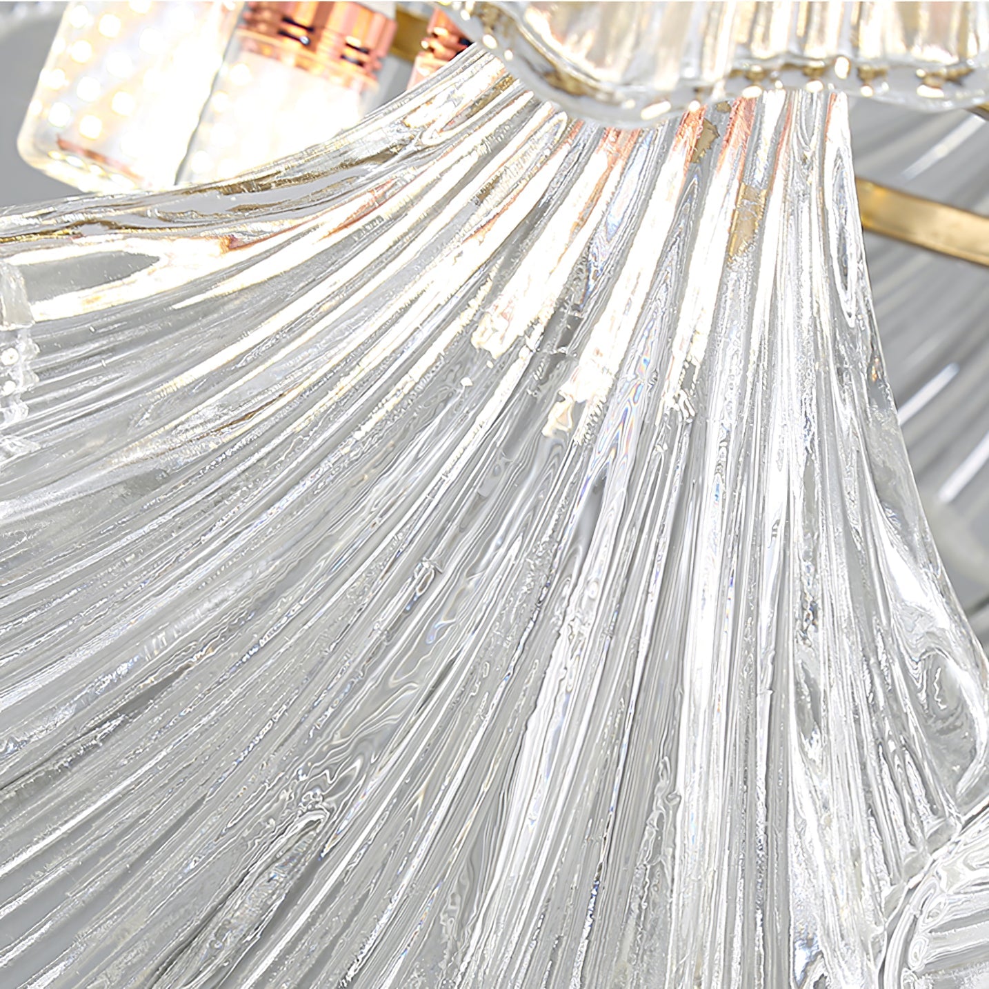 Ribbed Shell Ceiling light - Blowlighting