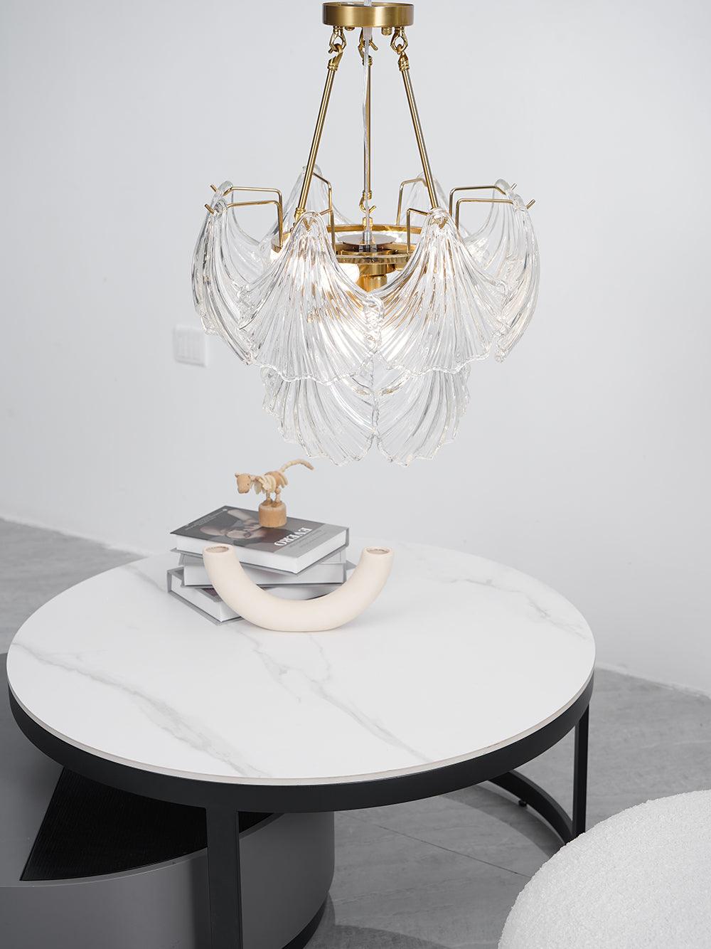 Ribbed Shell Ceiling light - Blowlighting