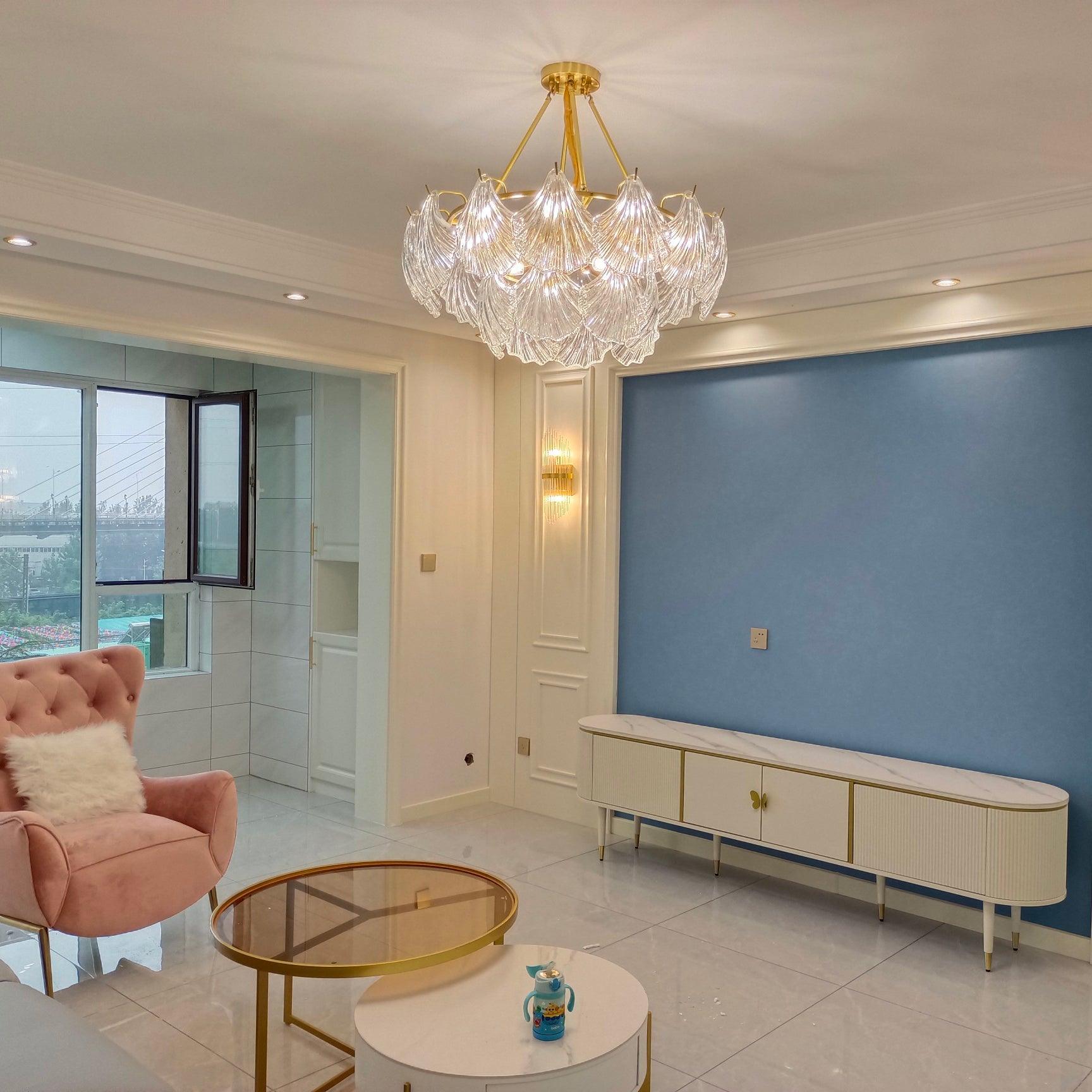 Ribbed Shell Ceiling light - Blowlighting