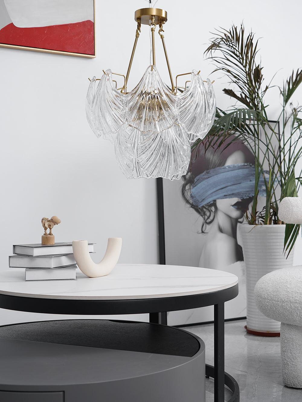 Ribbed Shell Ceiling light - Blowlighting