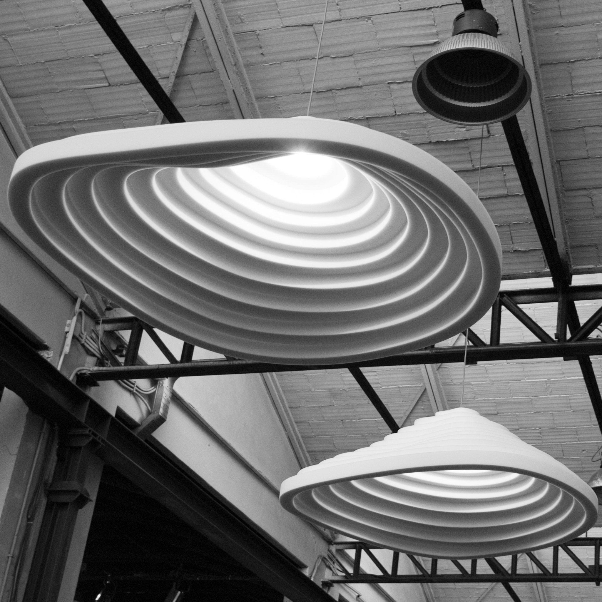 Rice Field Acoustic Lamps - Blowlighting