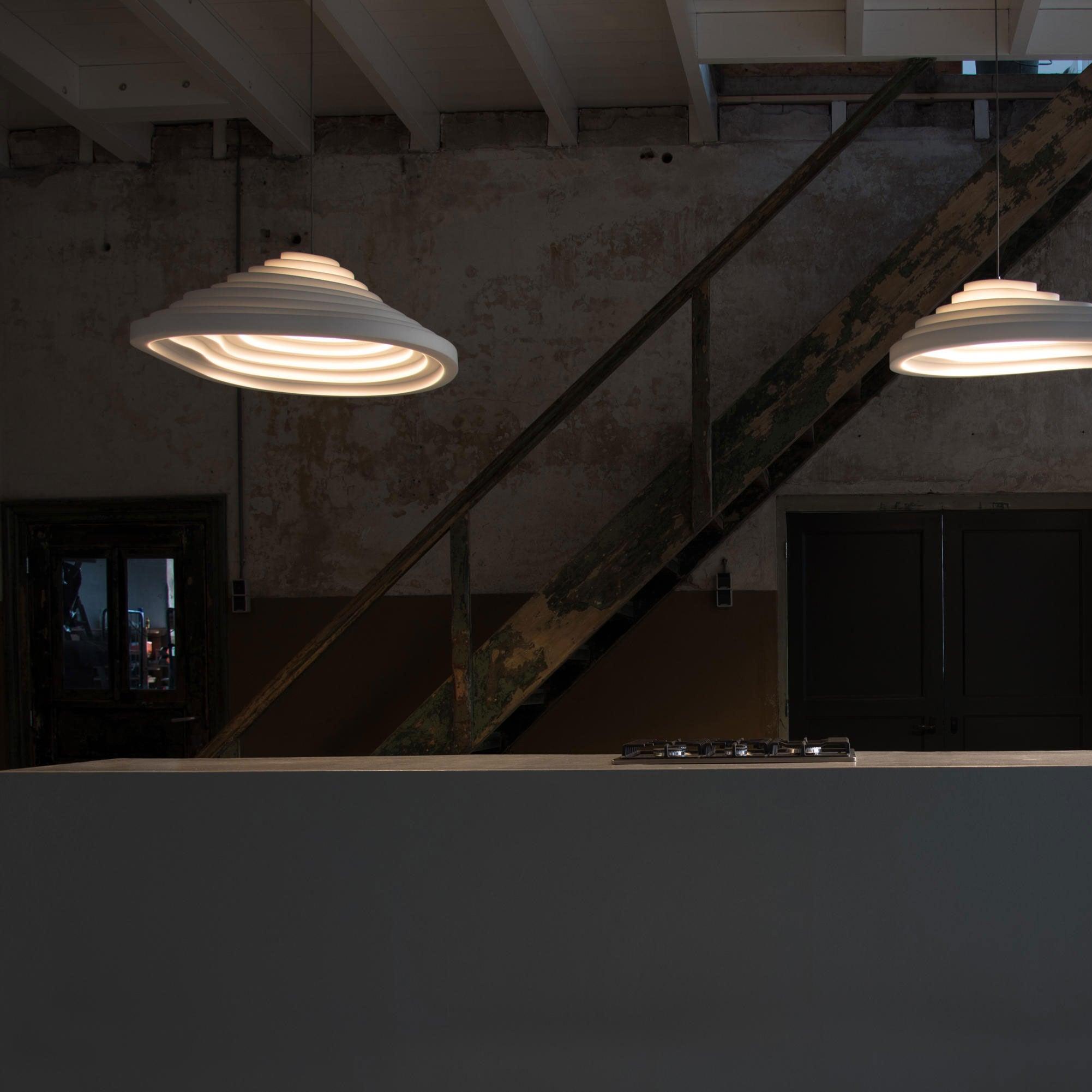 Rice Field Acoustic Lamps - Blowlighting