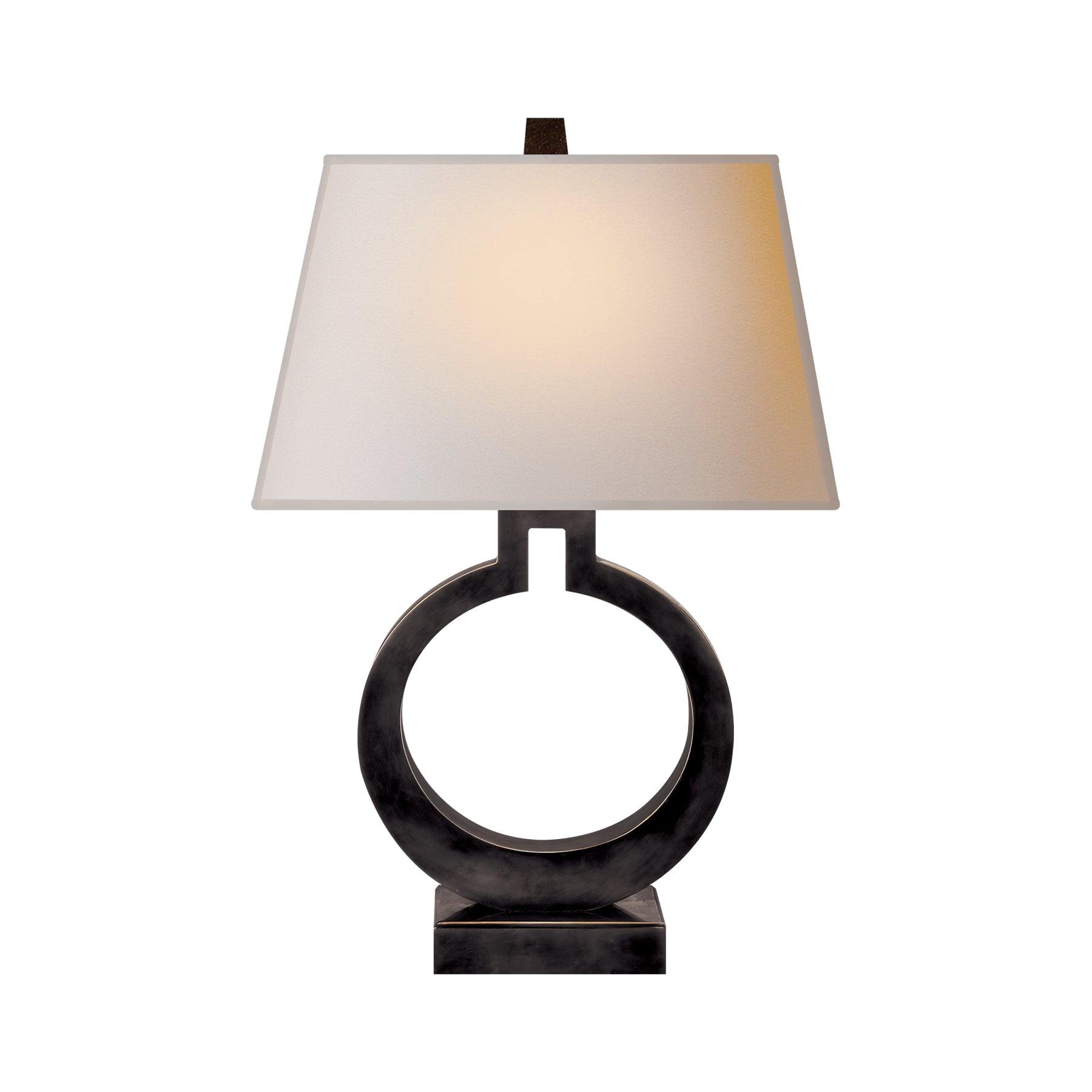 Ring Form Table Lamp - Blowlighting