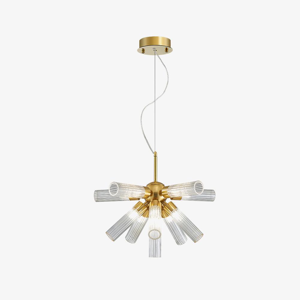 Ringold Postmodern Luxury Sputnik Metal Chandelier - Blowlighting