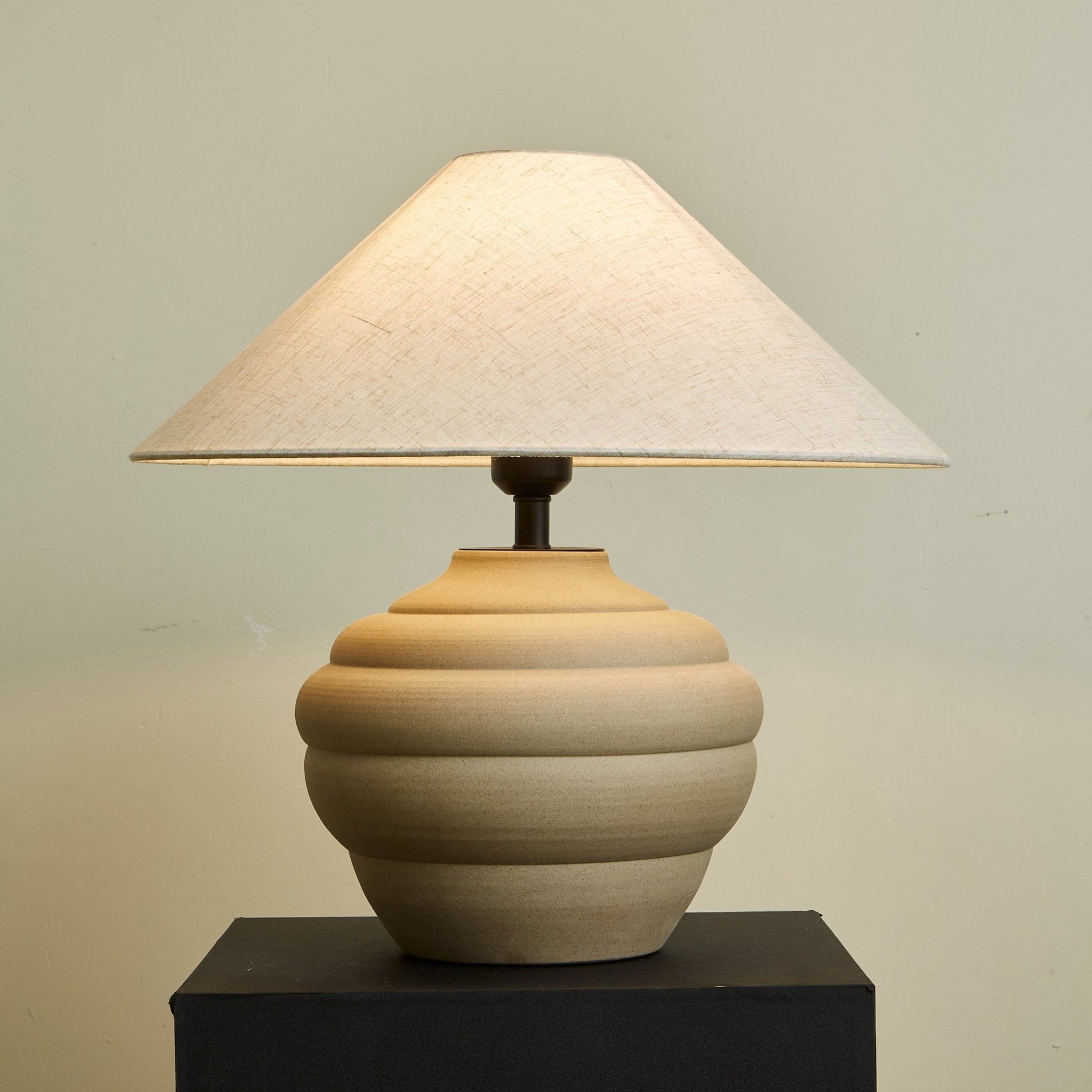 Ripple Clay Table Lamp - Blowlighting