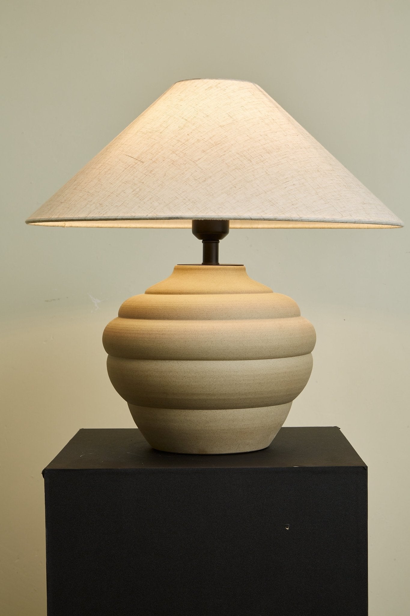 Ripple Clay Table Lamp - Blowlighting