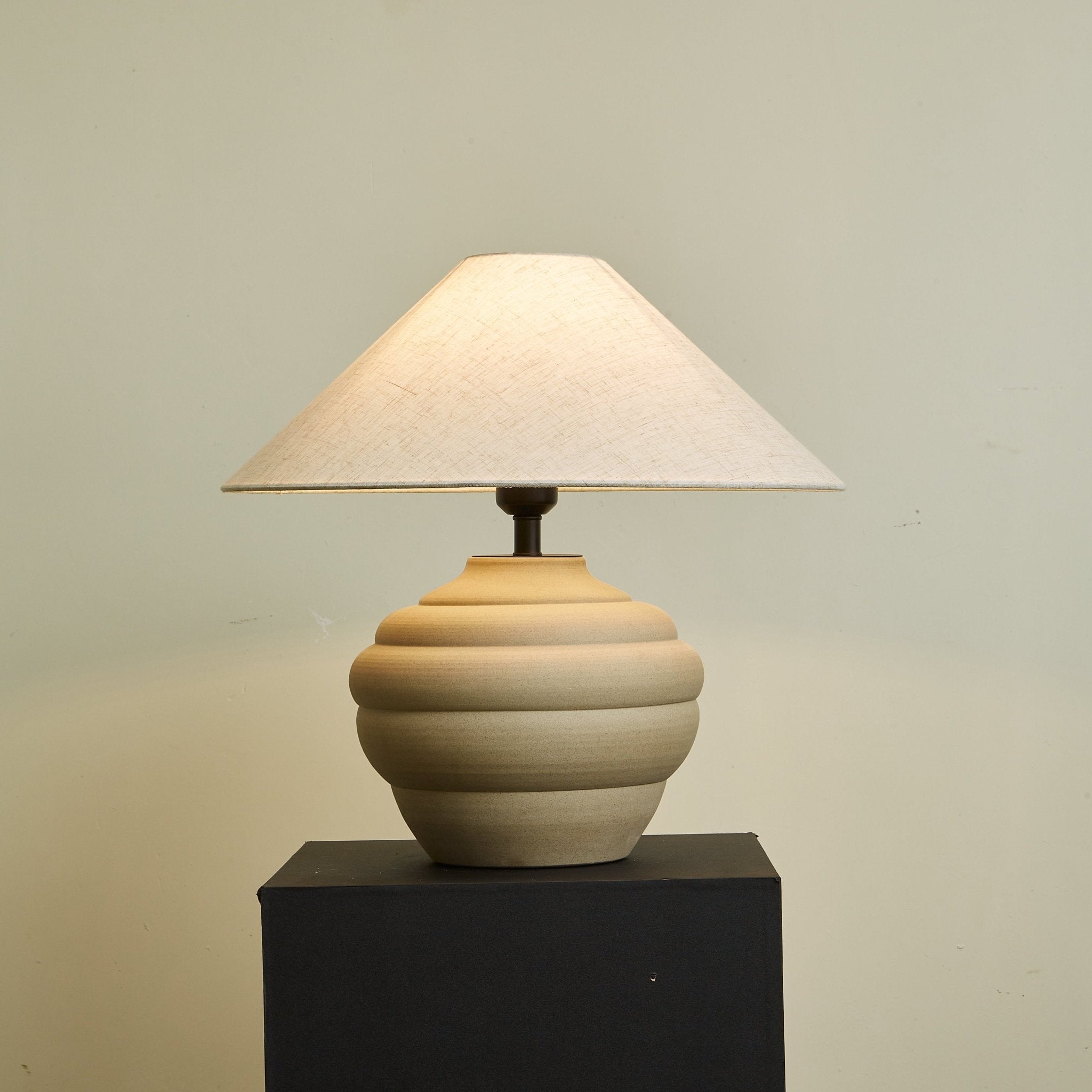 Ripple Clay Table Lamp - Blowlighting
